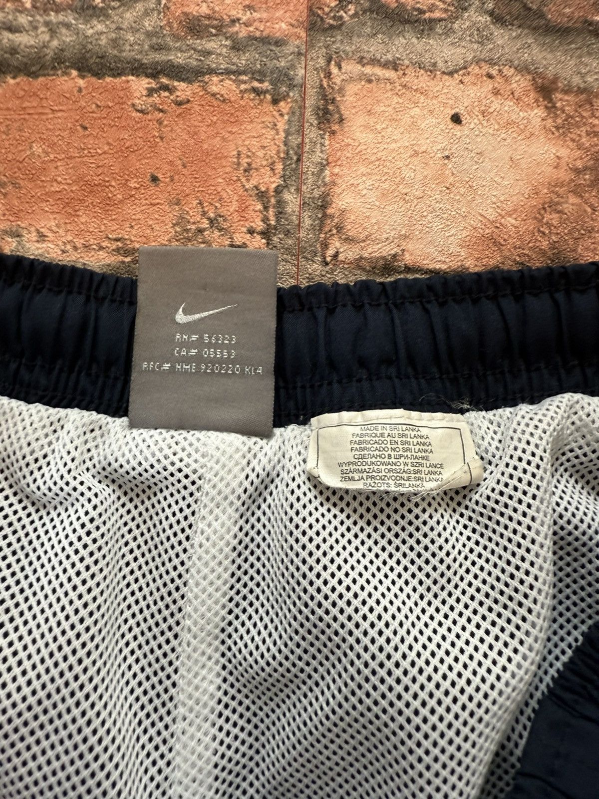 Nike × Vintage 90’s NIKE RARE SWOOSH RETRO Y2K ZIP TRACK NYLON PANTS Size US 32 / EU 48 - 10 Thumbnail