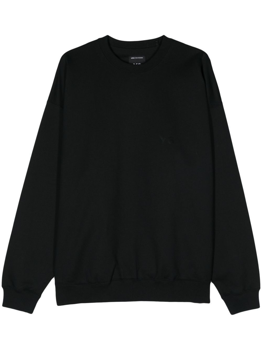 Y-3 LOGO COTTON SWEATSHIRT Size US S / EU 44-46 / 1 - 1 Thumbnail