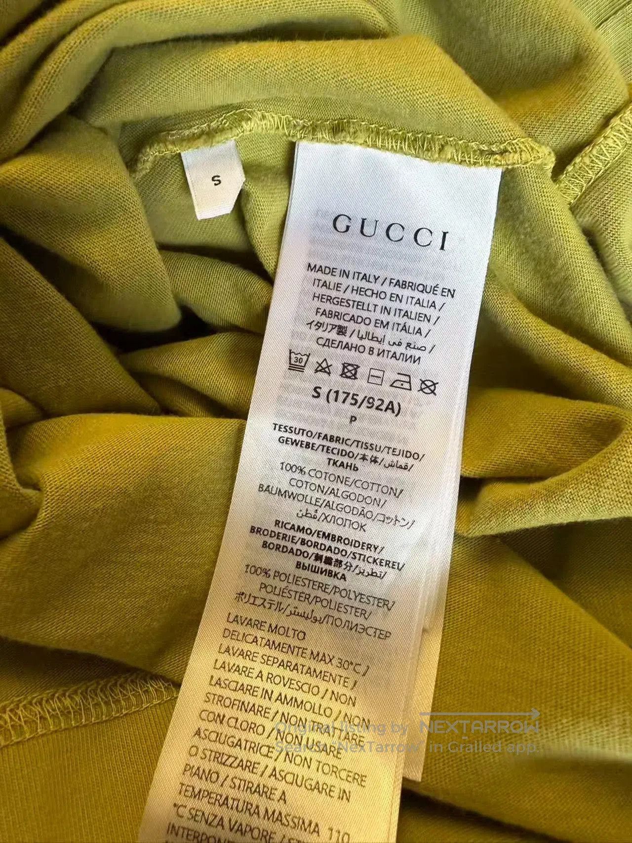 Gucci Gucci Green Gradient Double G Logo T. Size US S / EU 44-46 / 1 - 9 Thumbnail