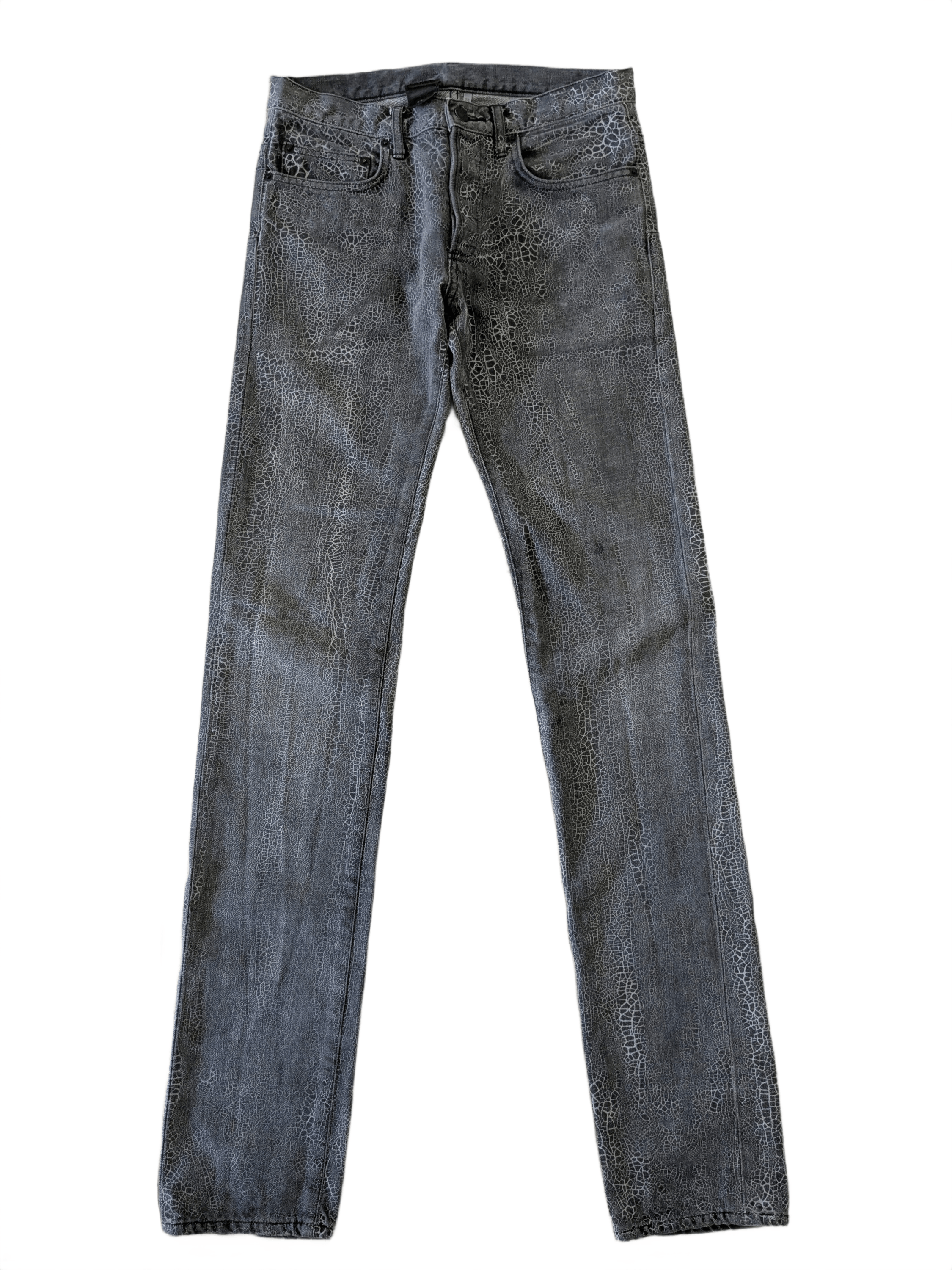 Dior Dior Homme Grey Long Denim Jeans | Grailed