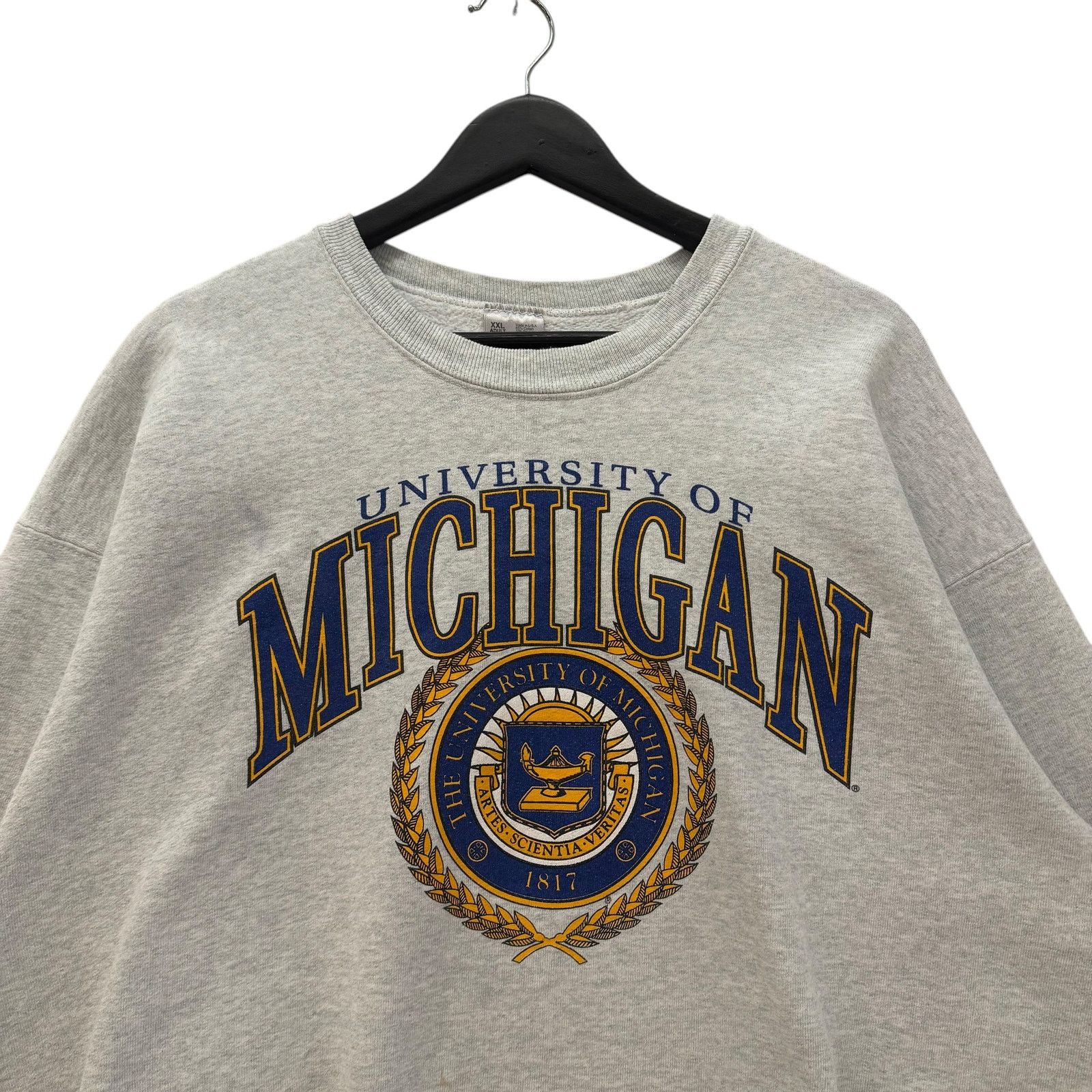 Fruit Of The Loom Vintage University Of Michigan Logo Crewneck XXL Size US XXL / EU 58 / 5 - 2 Thumbnail