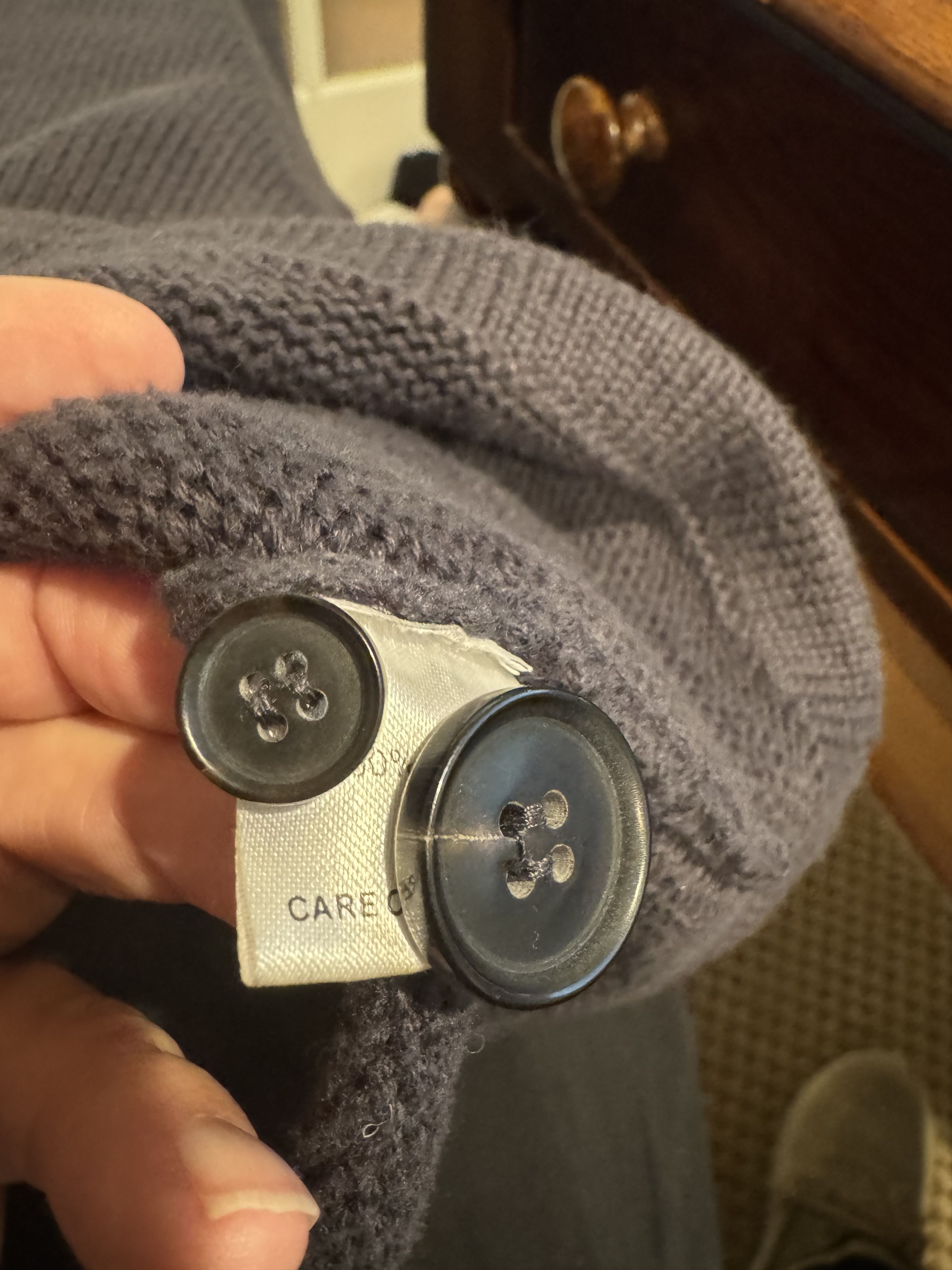Billy Reid Billy Reid Sweater. US Size XL. Dark Grey. Gently Used Size US XL / EU 56 / 4 - 3 Thumbnail
