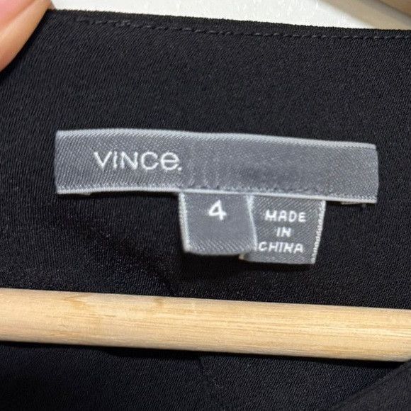 Vince Vince Black 3/4 Sleeve Shift Dress Women’s Size 4 Size S / US 4 / IT 40 - 8 Thumbnail