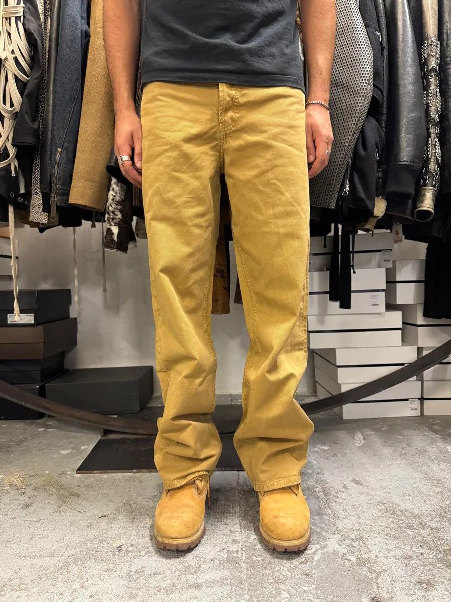 Designer × Dries Van Noten × Vintage Dries Van Noten Mustard Yellow Pants Size US 32 / EU 48 - 3 Thumbnail