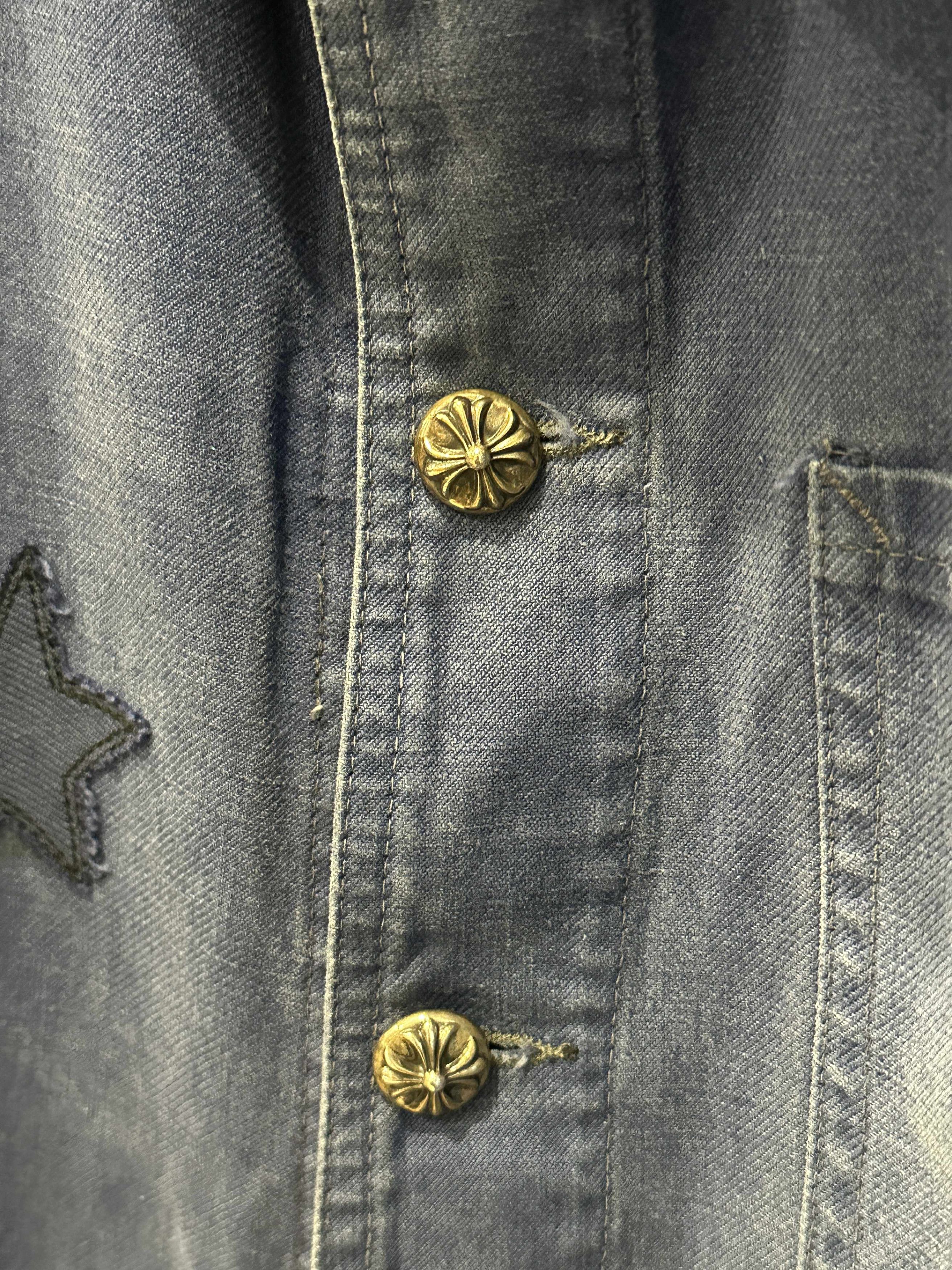 Chrome Hearts Chrome Hearts Star Patch French Work Jacket Size US M / EU 48-50 / 2 - 5 Thumbnail