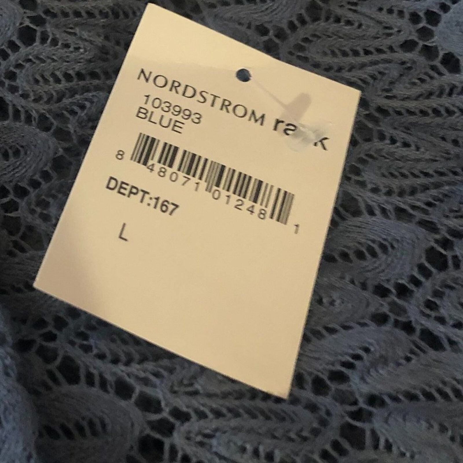 Chloe Chloe K Large Knit Lace Sweater Top Long Sleeve Delicate Cot Size L / US 10 / IT 46 - 9 Thumbnail