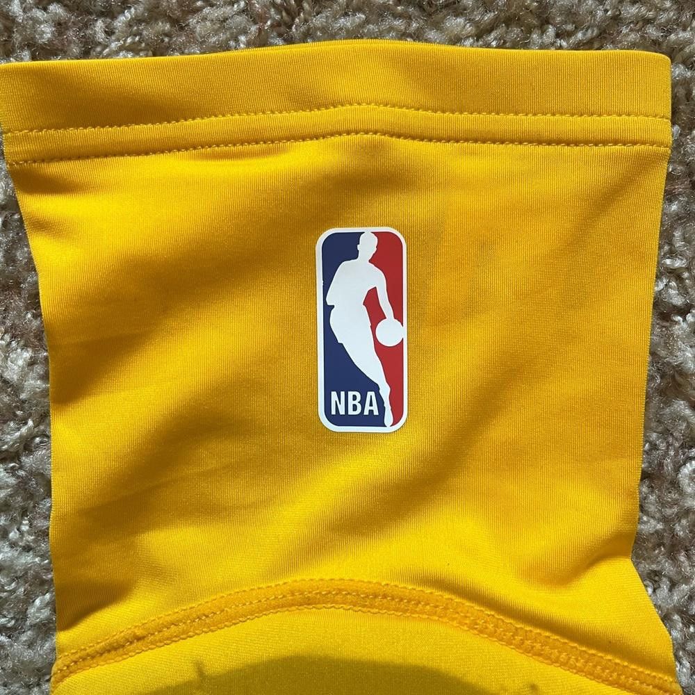 Nike Nike Mens Pro NBA Padded Elbow Sleeve Yellow Size ONE SIZE - 3 Thumbnail