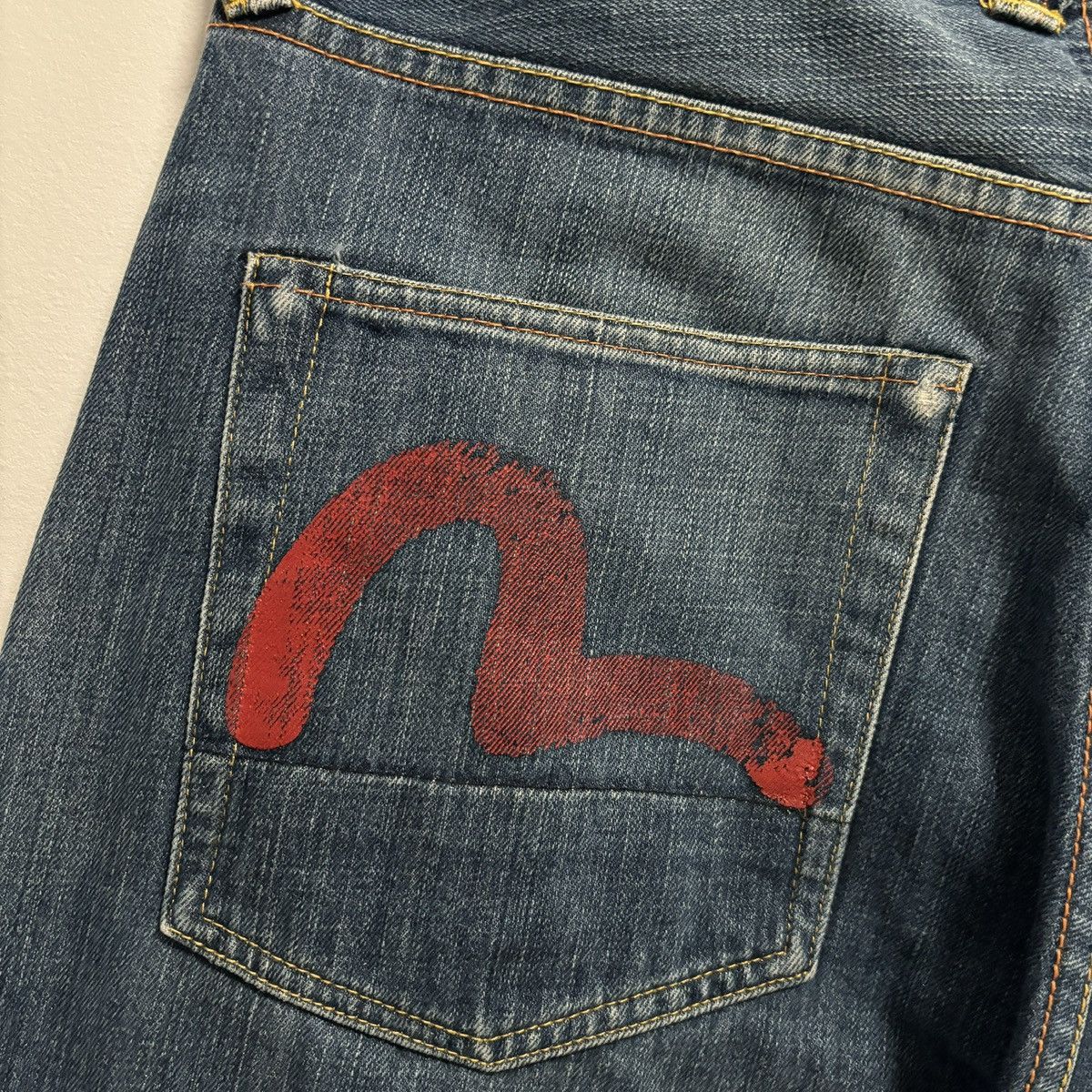 Evisu Vintage Evisu red seagull jeans Size US 31 - 8 Thumbnail