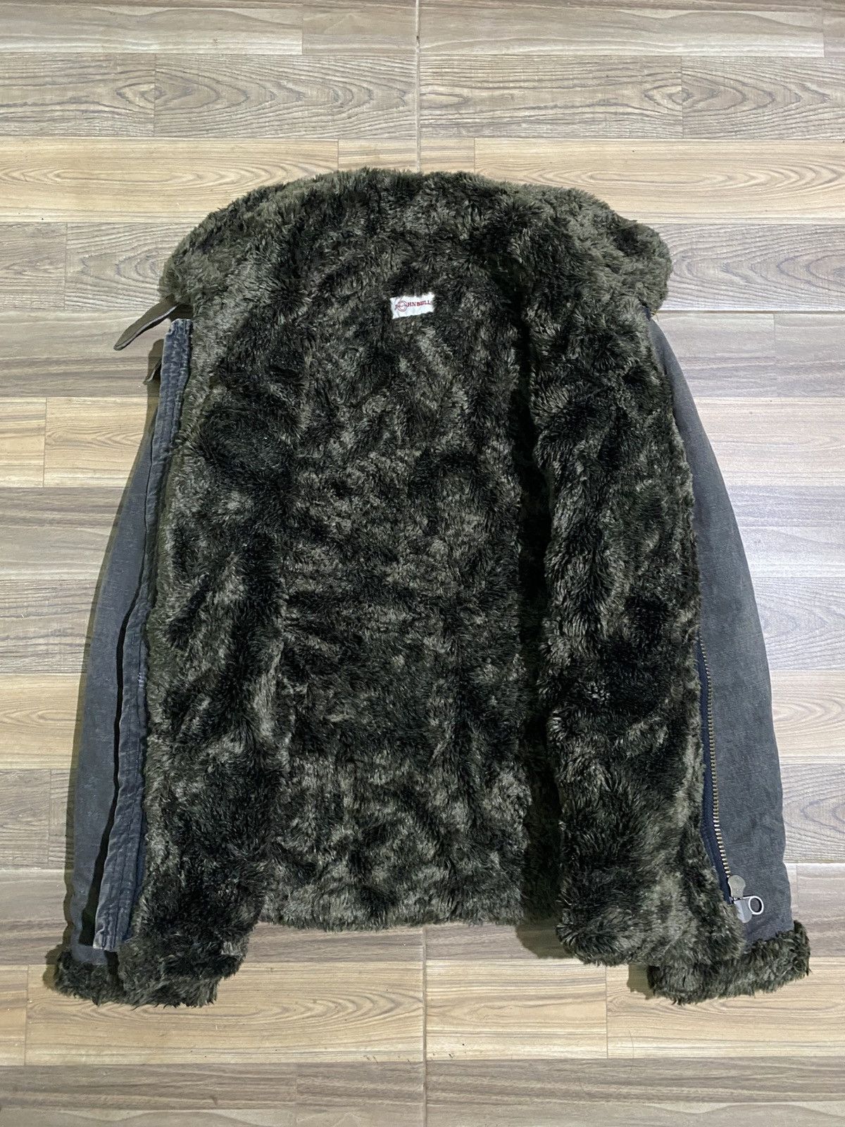 Le Grande Bleu (L.G.B.) JAPANESE BRAND JOHNBULL FUR FAUX KOJIMA JACKET Size US S / EU 44-46 / 1 - 8 Thumbnail