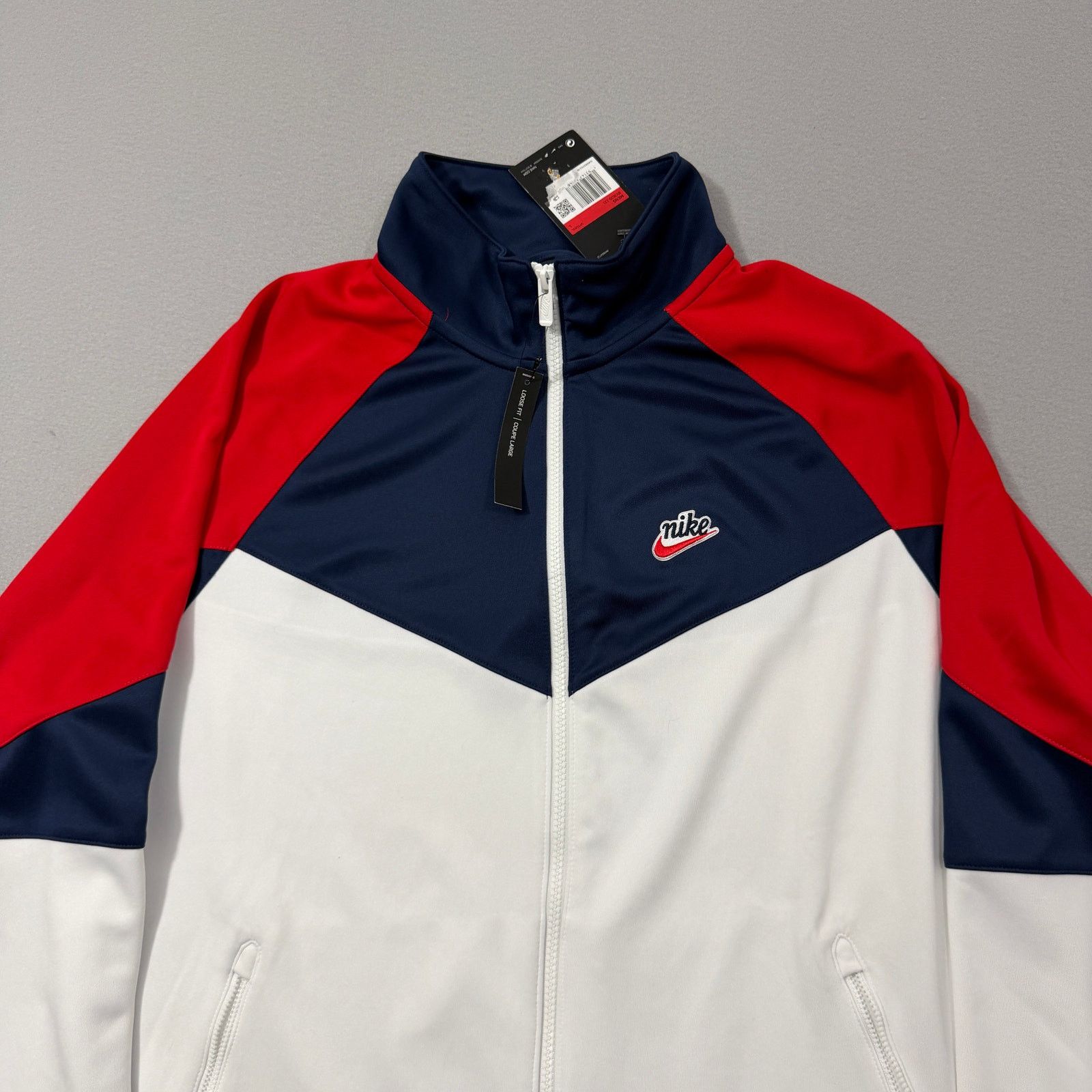Nike Nike Heritage Woven Jacket Men's Large Summit White NEW Size US L / EU 52-54 / 3 - 2 Thumbnail