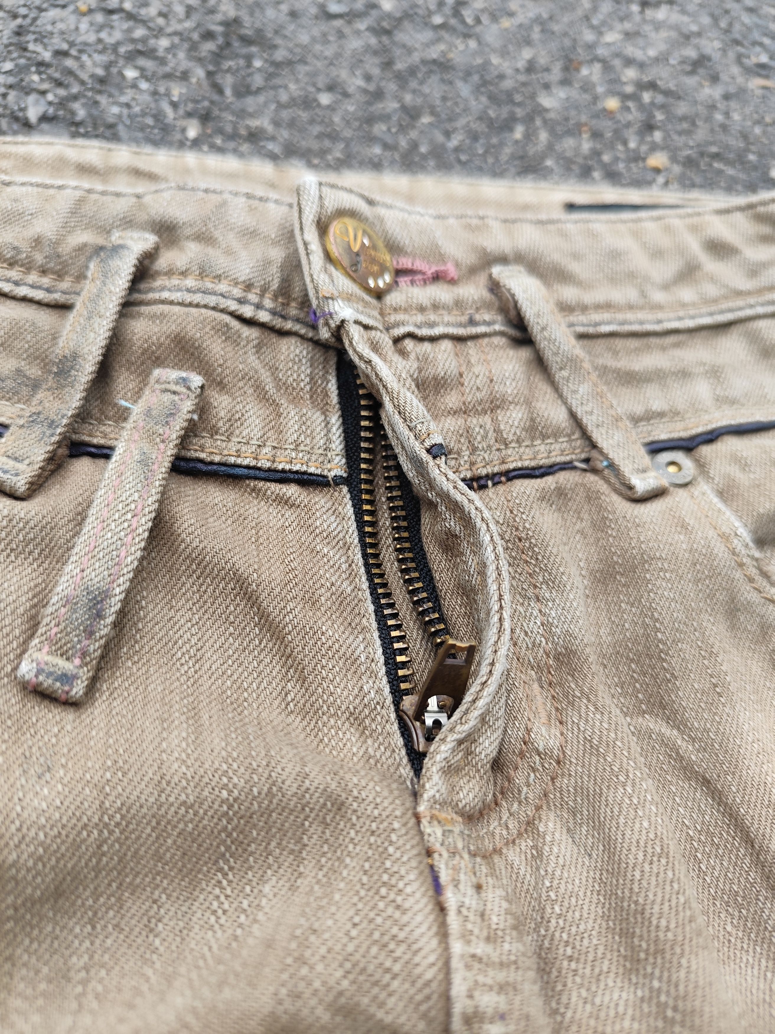 Edwin Vintage Edwin Vienus Flare Nice Colour Denim - B_J/1124/4 Size 29" - 8 Thumbnail
