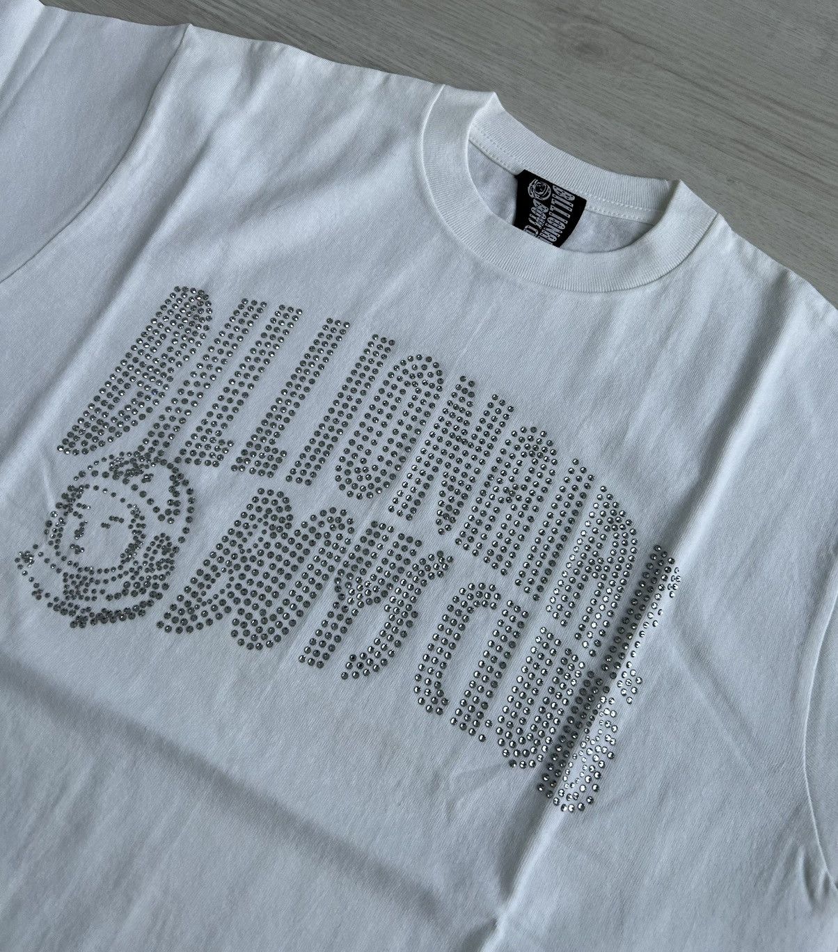 Billionaire Boys Club RARE OG 2006 BBC/ICE CREAM SWAROVSKI ARCH LOGO TEE Size US M / EU 48-50 / 2 - 2 Thumbnail