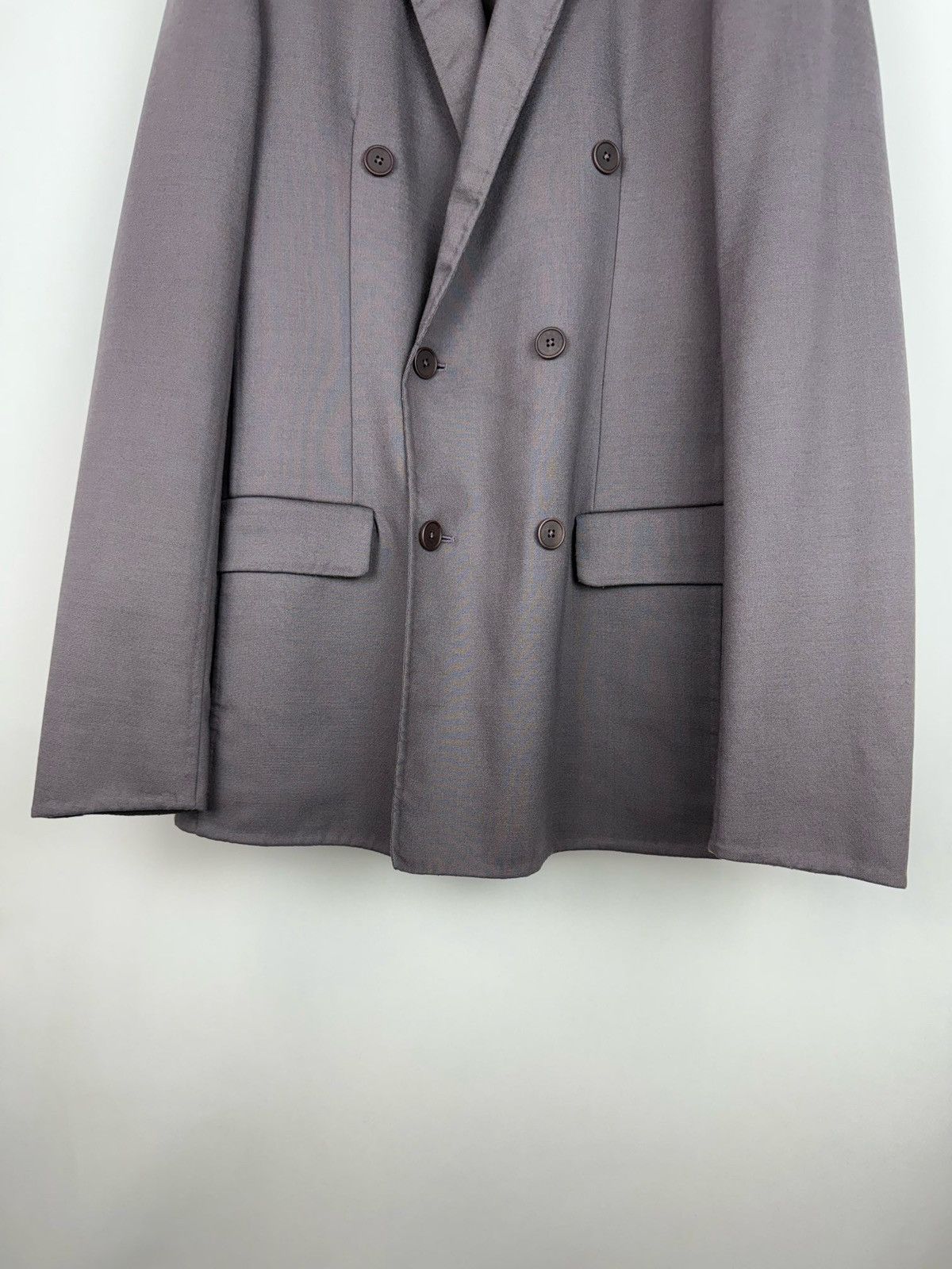 Bottega Veneta BOTTEGA VENETA 13FW ARCHIVE DOUBLE BREASTED TAILORED JACKET Size 44S - 4 Thumbnail