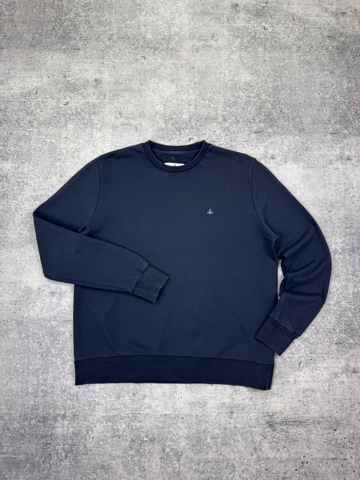 Vintage Vivienne Westwood Blue Casual Blank Sweatshirt XL