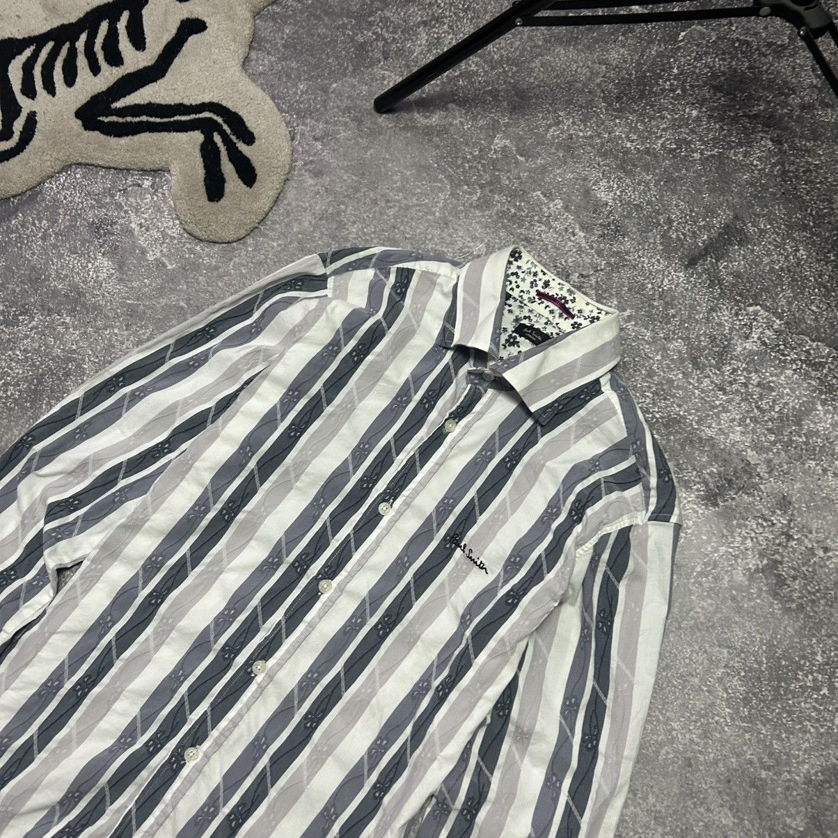 Paul Smith Designer Paul Smith Graphic button streetwear shirt size M Size US M / EU 48-50 / 2 - 2 Thumbnail
