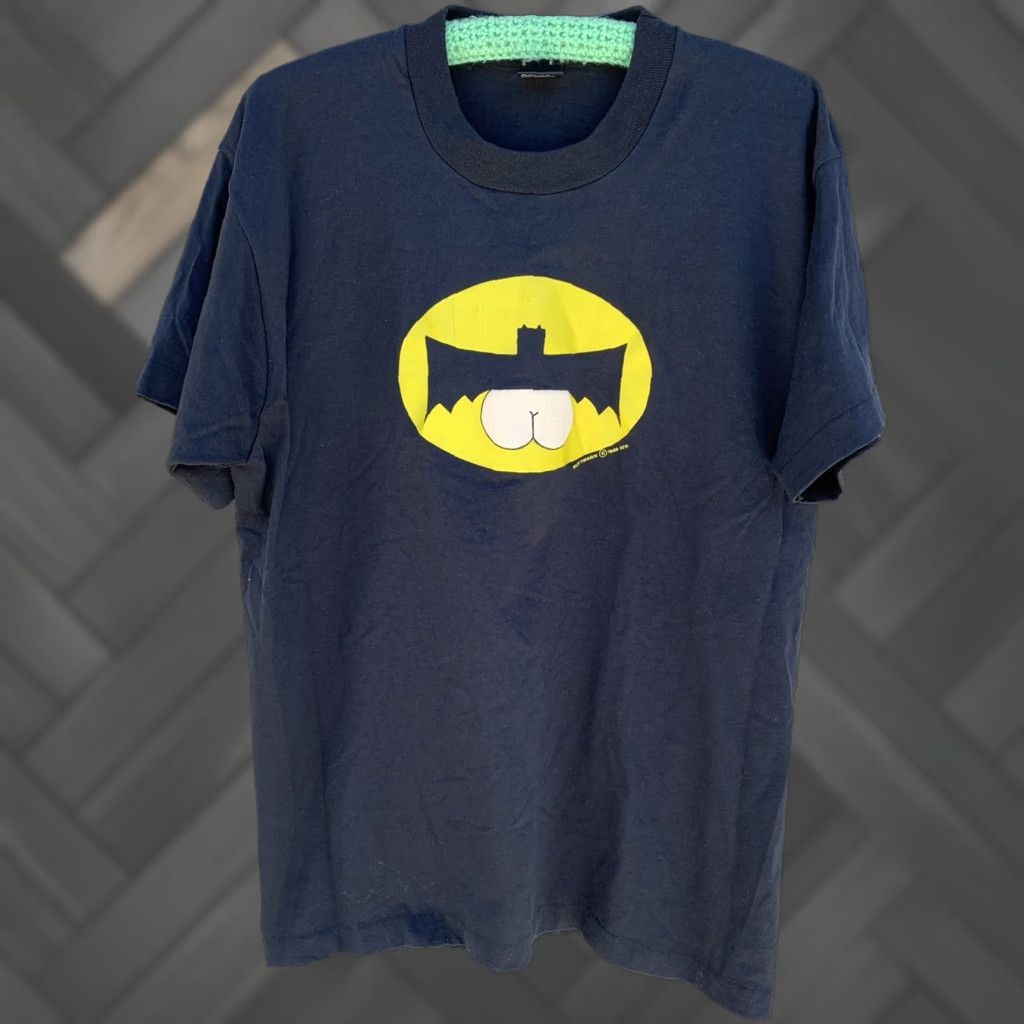 Vintage VINTAGE Buttmann t shirt XL adult humor parody tee Size US XL / EU 56 / 4 - 1 Thumbnail
