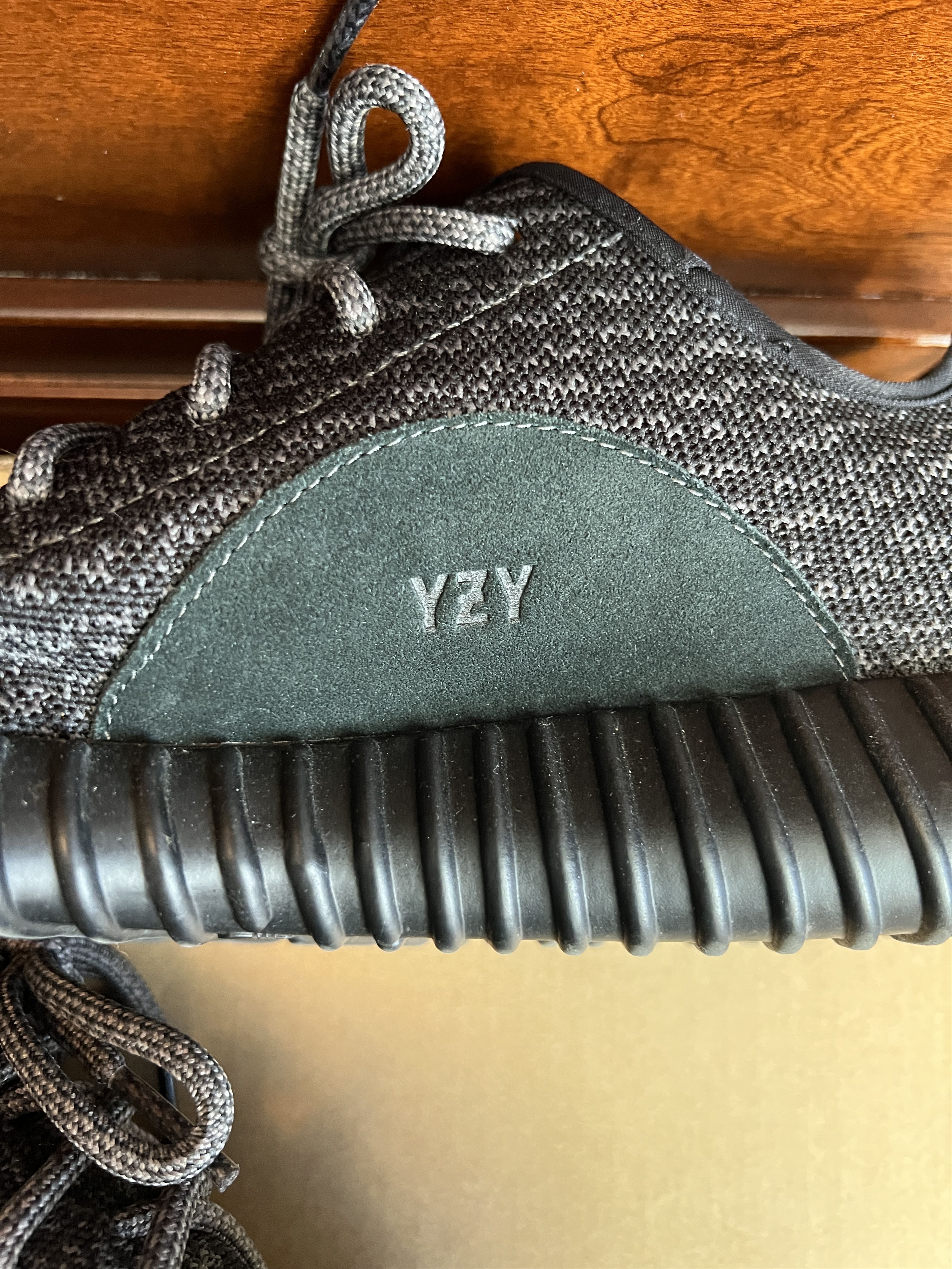 Adidas × Yeezy Yeezy Boost 350 v1 "Pirate Black" (2016) (Second Release) Size US 10 / EU 43 - 4 Thumbnail
