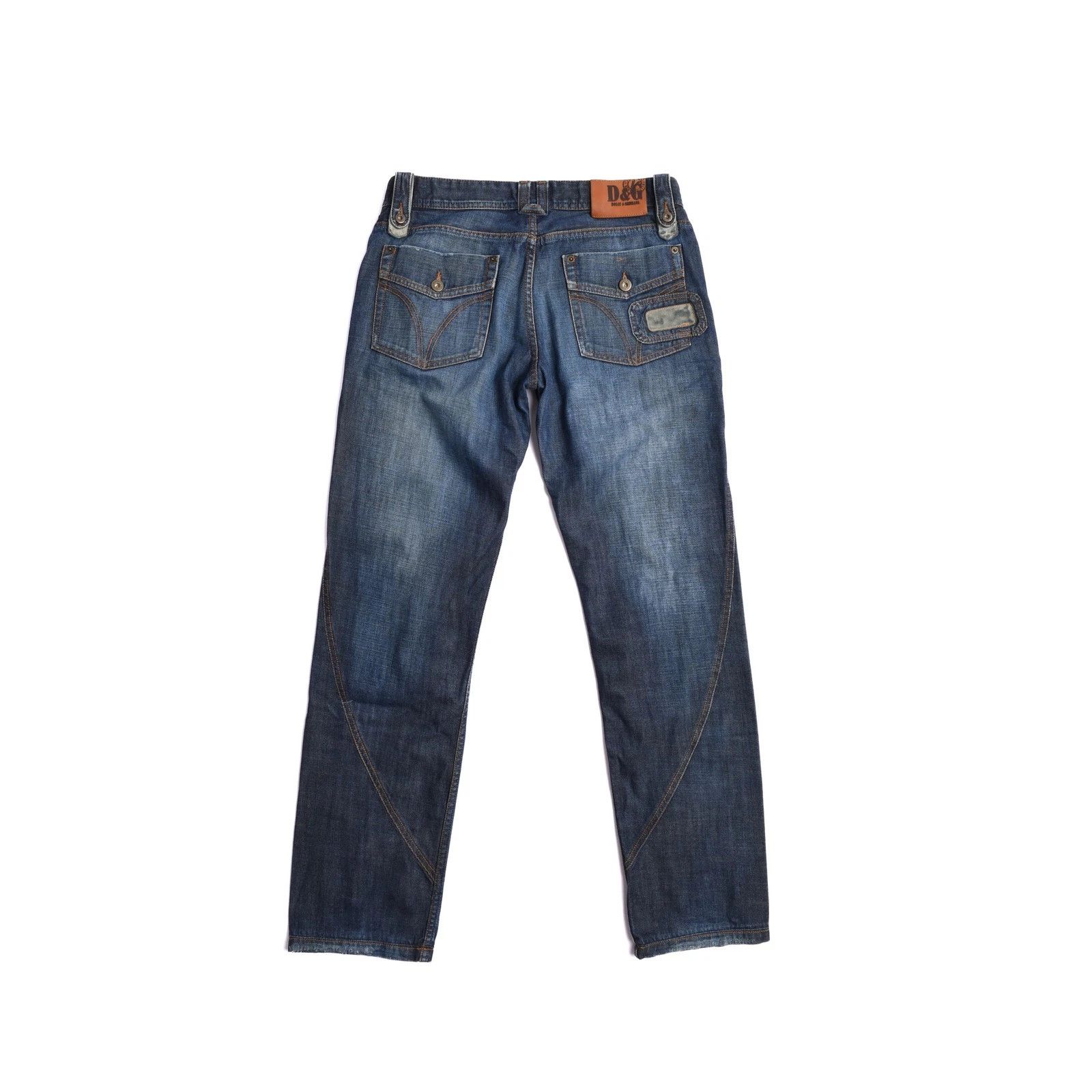 Dolce & Gabbana D&G Dolce & Gabbana Power Low Rise Straight Leg Denim Jeans Size US 34 / EU 50 - 2 Thumbnail
