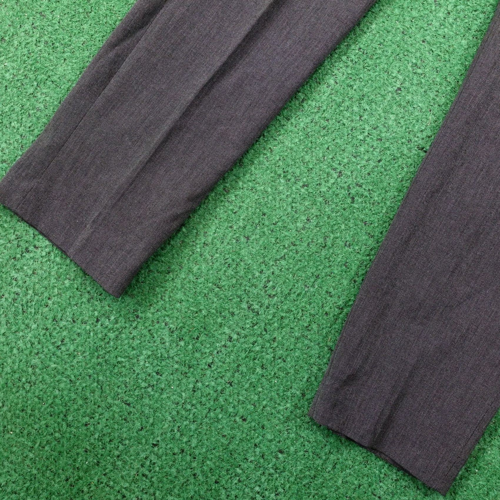 H&M H&M Grey Dress Pants Womens Size 10 Flat Front Size 32" / US 10 / IT 46 - 3 Thumbnail