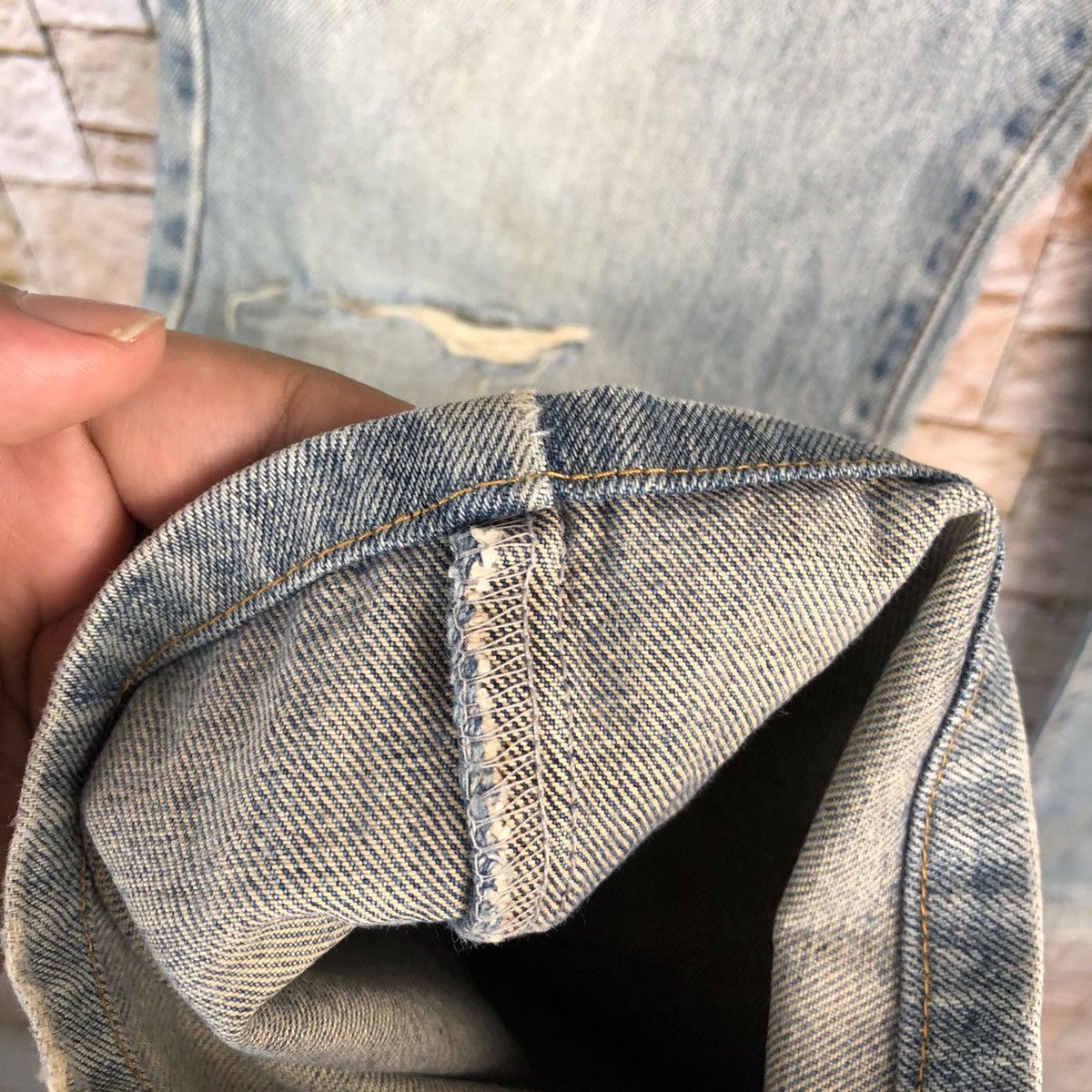 Edwin Vintage Edwin Blue Denim Pants #7575 Size US 29 - 11 Thumbnail