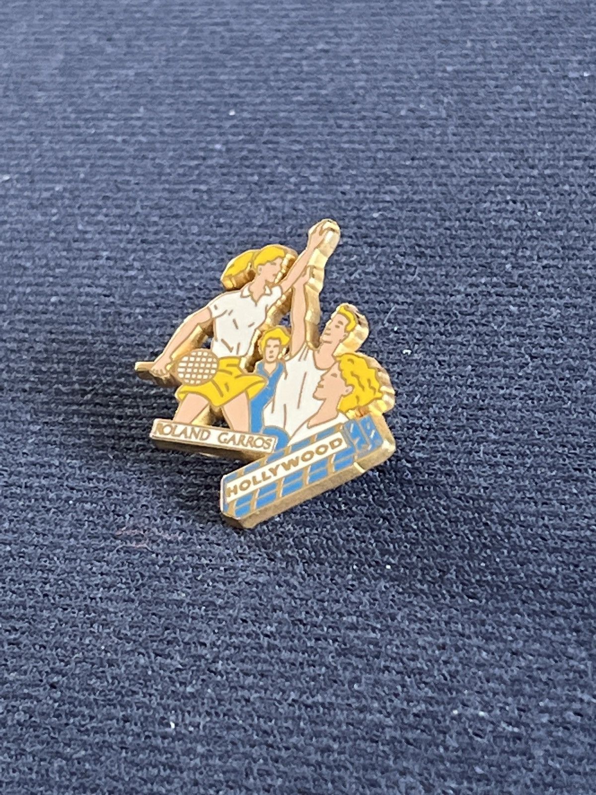 Vintage Roland Garros x Hollywood vintage pin Size ONE SIZE - 3 Thumbnail