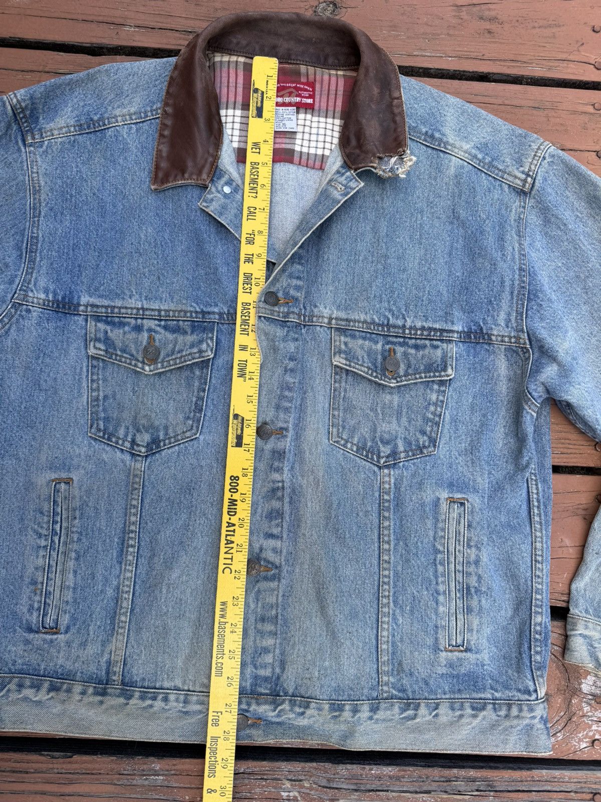 Marlboro Vintage Marlboro Denim Jacket Size US XL / EU 56 / 4 - 7 Thumbnail