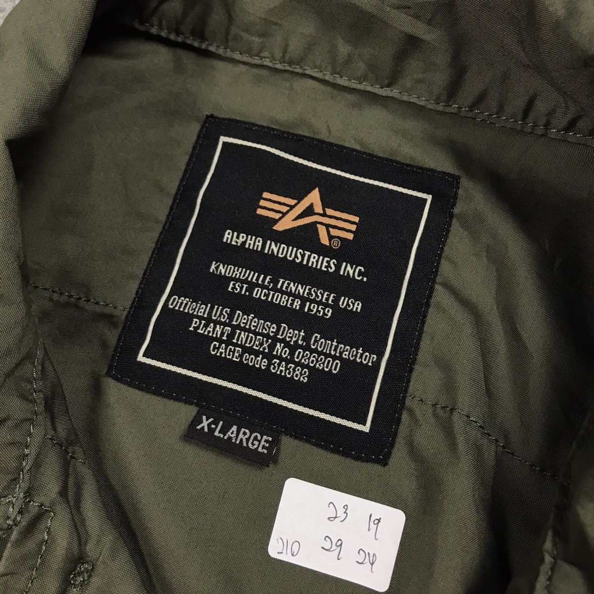 Alpha Industries ALPHA INDUSTRIES OG107 STYLE BUTTON JACKET Size US L / EU 52-54 / 3 - 10 Thumbnail