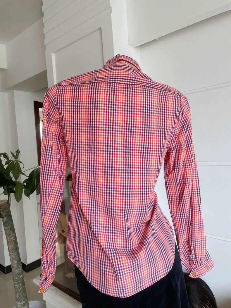 Vivienne Westwood Vivienne Westwood size2 Pink georgette long-sleeved shirt Size M / US 6-8 / IT 42-44 - 3 Thumbnail