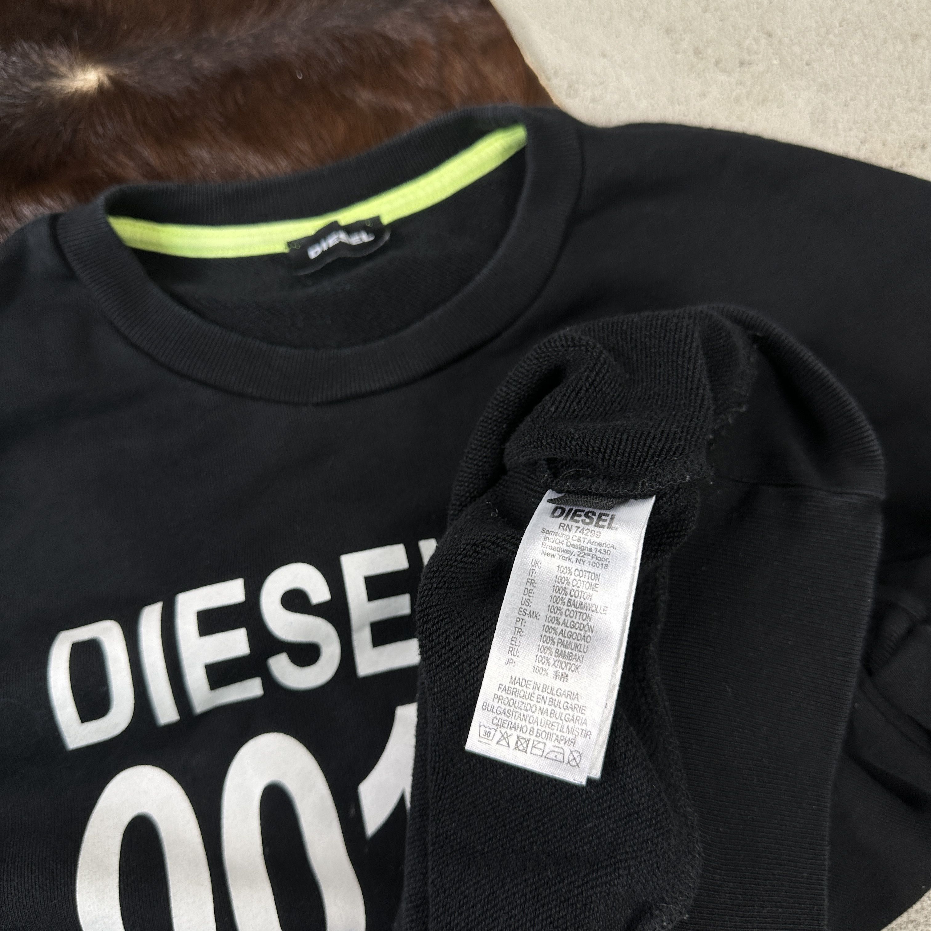 Diesel Diesel Sweatshirt Crewneck Size US S / EU 44-46 / 1 - 4 Thumbnail