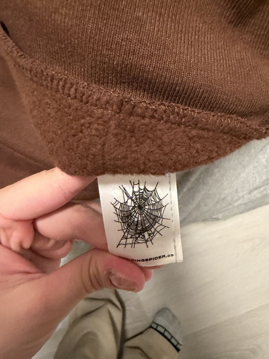 Sp5der Sp5der Hoodie Brown latest drop Size US L / EU 52-54 / 3 - 4 Thumbnail