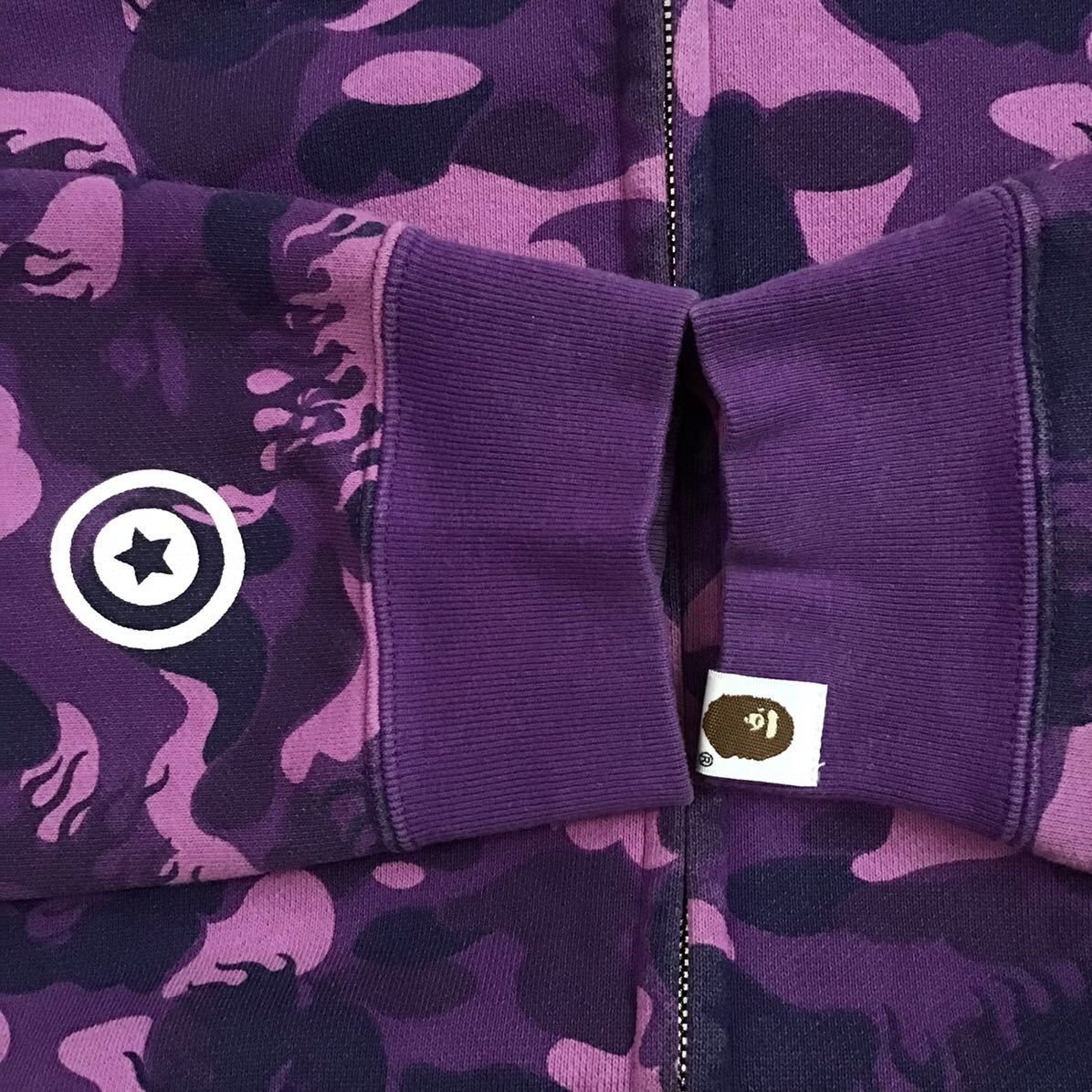 Bape × Nigo Fire Camo Shark Full Zip Hoodie a bathing ape flame NIGO Size US XL / EU 56 / 4 - 6 Thumbnail