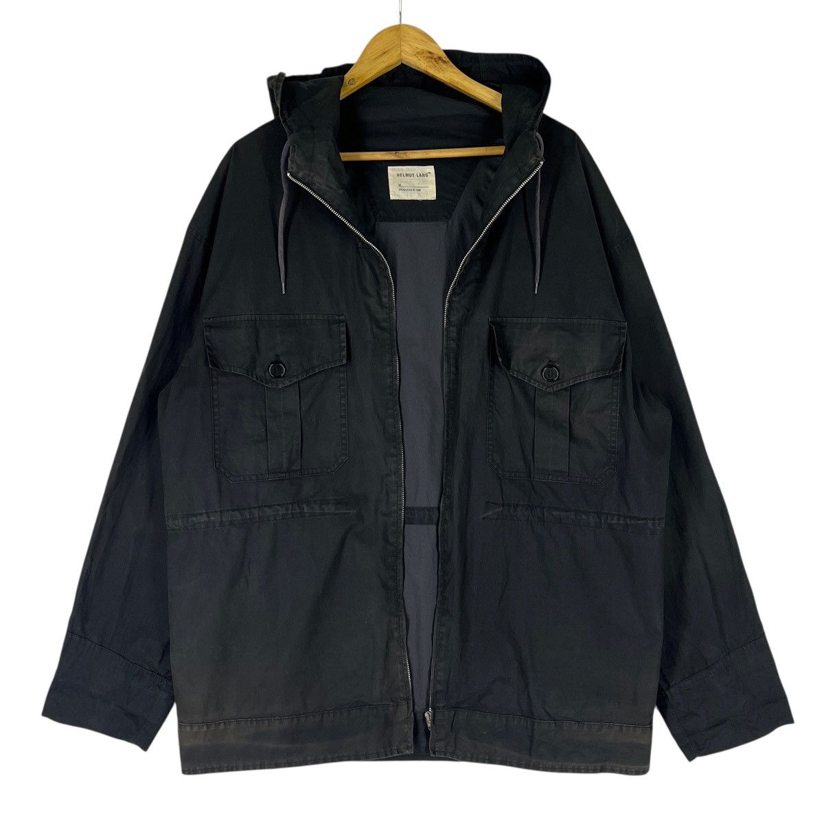 Helmut Lang SS1998 Vintage Helmut Lang Double Pocket Parka Size US M / EU 48-50 / 2 - 2 Thumbnail