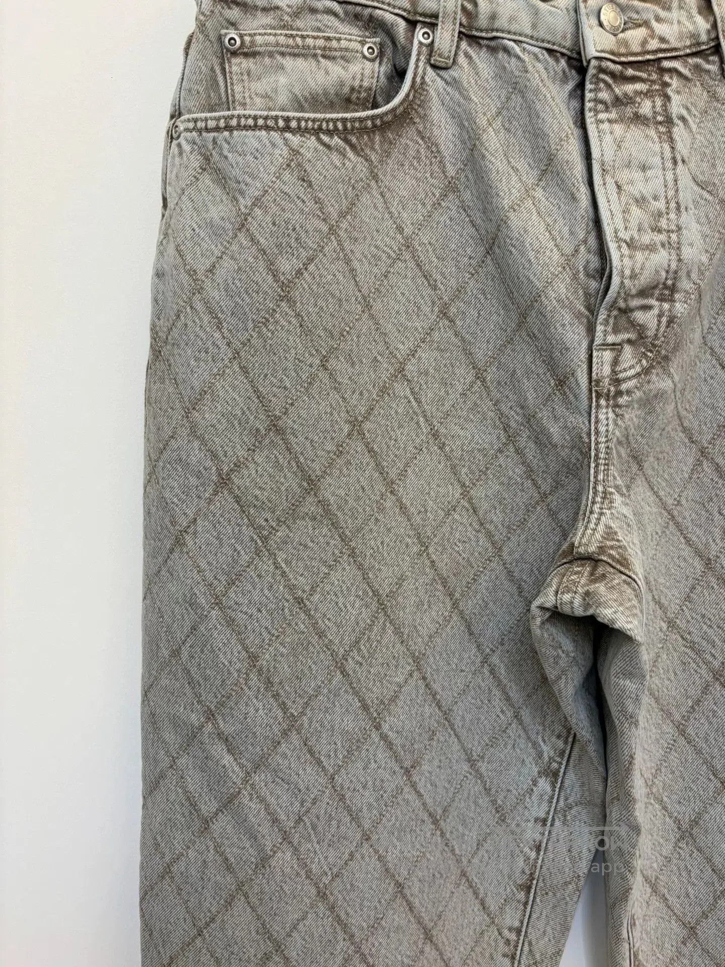 Stussy Stussy Diamond Embroidered Jeans. Size US 32 / EU 48 - 3 Thumbnail