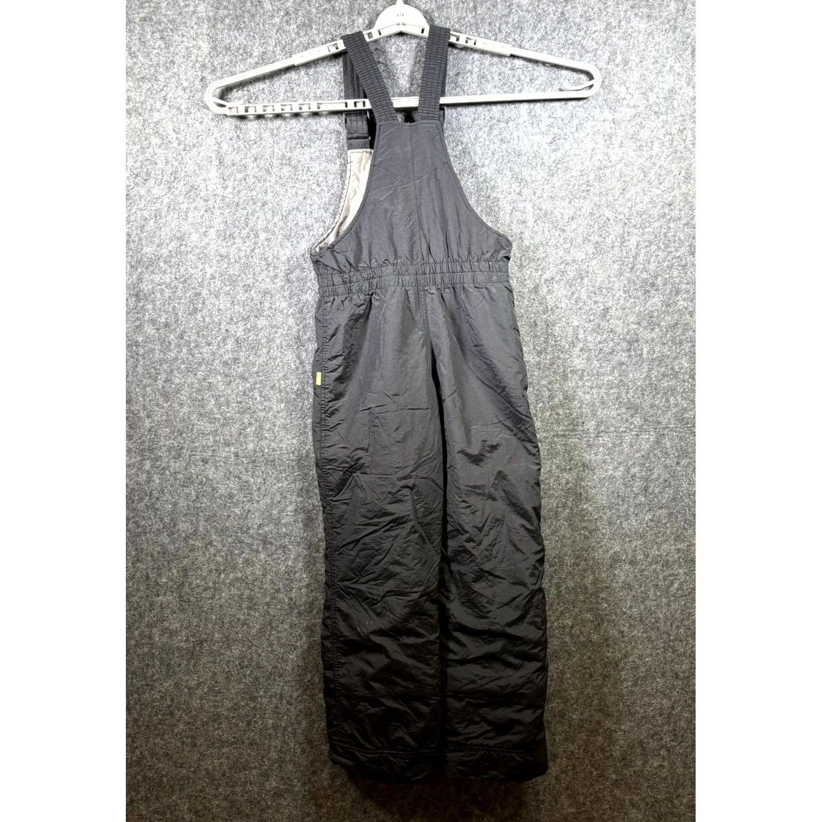 Gloverall Expo Bib Overall Women's M Black Workwear Front Zip Wide-Leg Outdoor Pockets Size 32" / US 10 / IT 46 - 5 Thumbnail