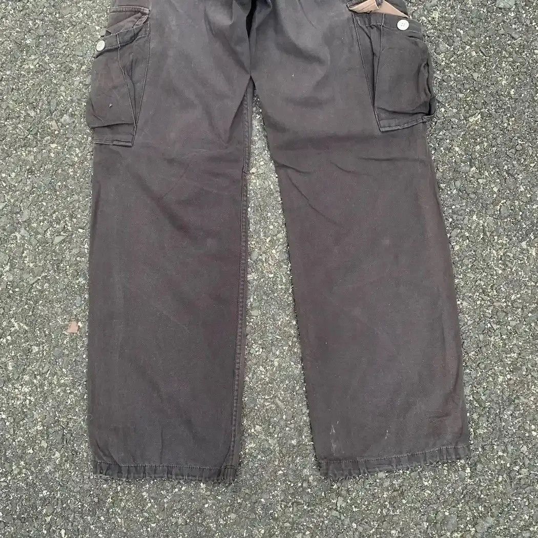 Japanese Brand VINTAGE JUNMEN W29 L31 UTILITY TROUSER FADED CARGO PANTS Size US 29 - 11 Thumbnail