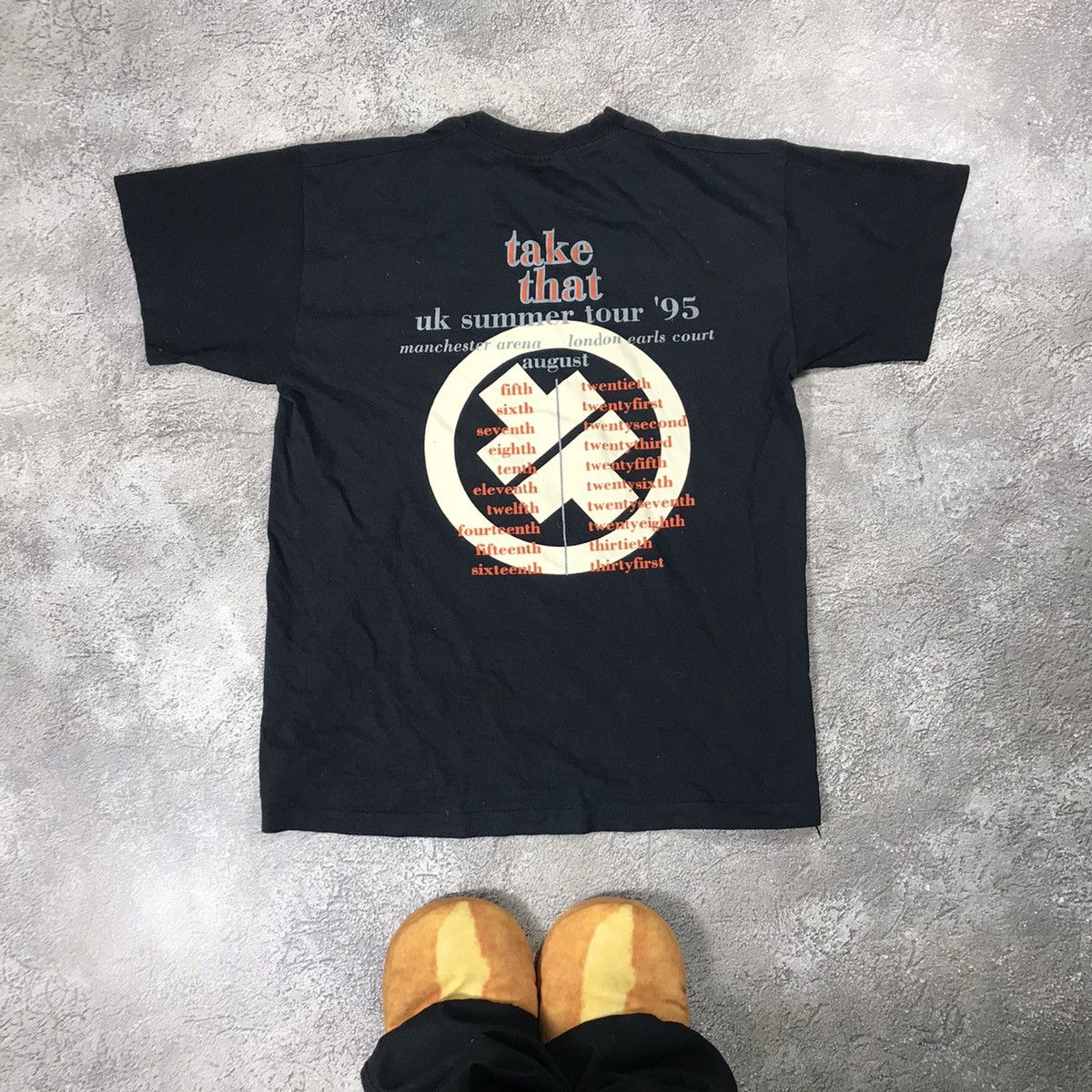 Band Tees VINTAGE Y2K BAND TEE TAKE THAT UK SUMMER TOUR 95 90s Size US L / EU 52-54 / 3 - 4 Thumbnail