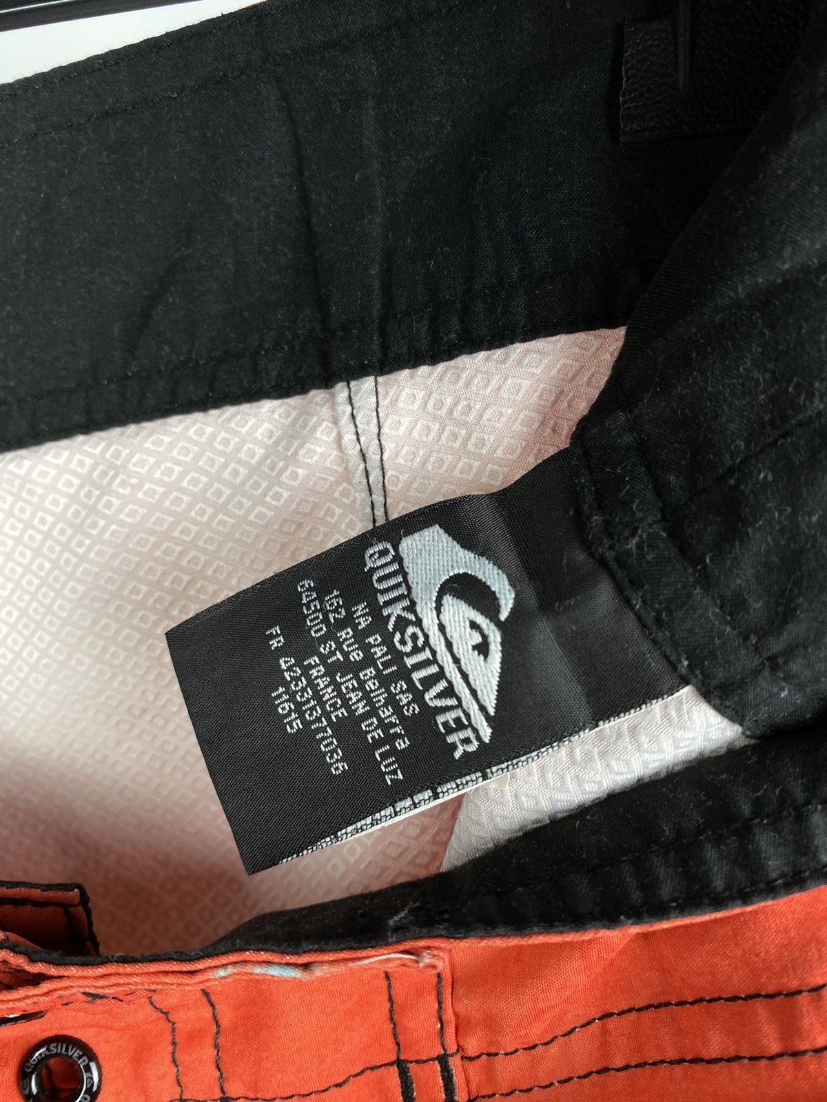 Quicksilver × Quiksilver × Vintage Rare Vintage Quiksilver Logo Nylon Shorts Y2K Size US 33 - 7 Thumbnail