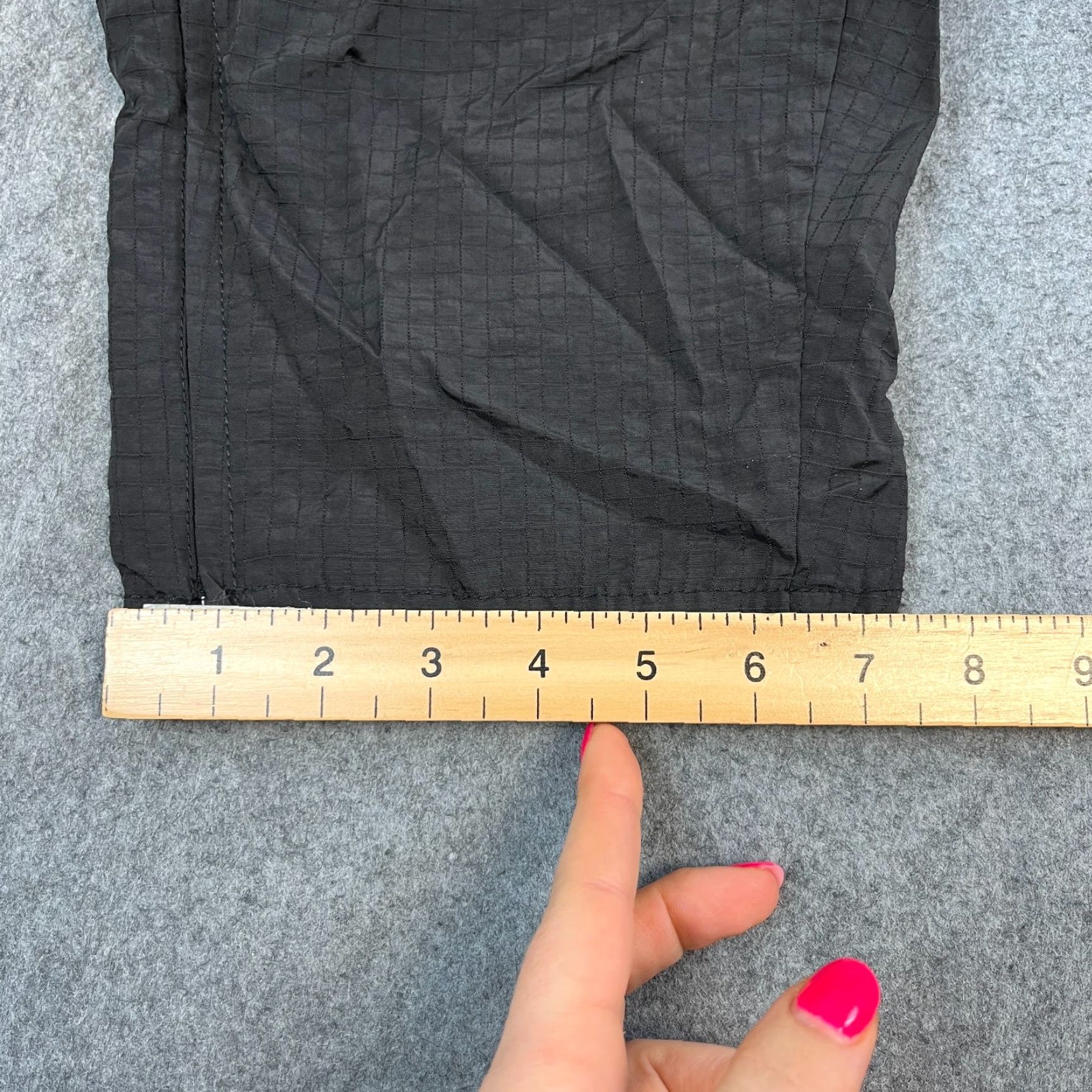 Nike Nike Mens Track Pants Sweat Joggers XXL Black Nylon Vintage 90s Baggy Tapered Track Pants Mens XXL Black 90s Vintage Nike Joggers Size US 39 - 3 Thumbnail