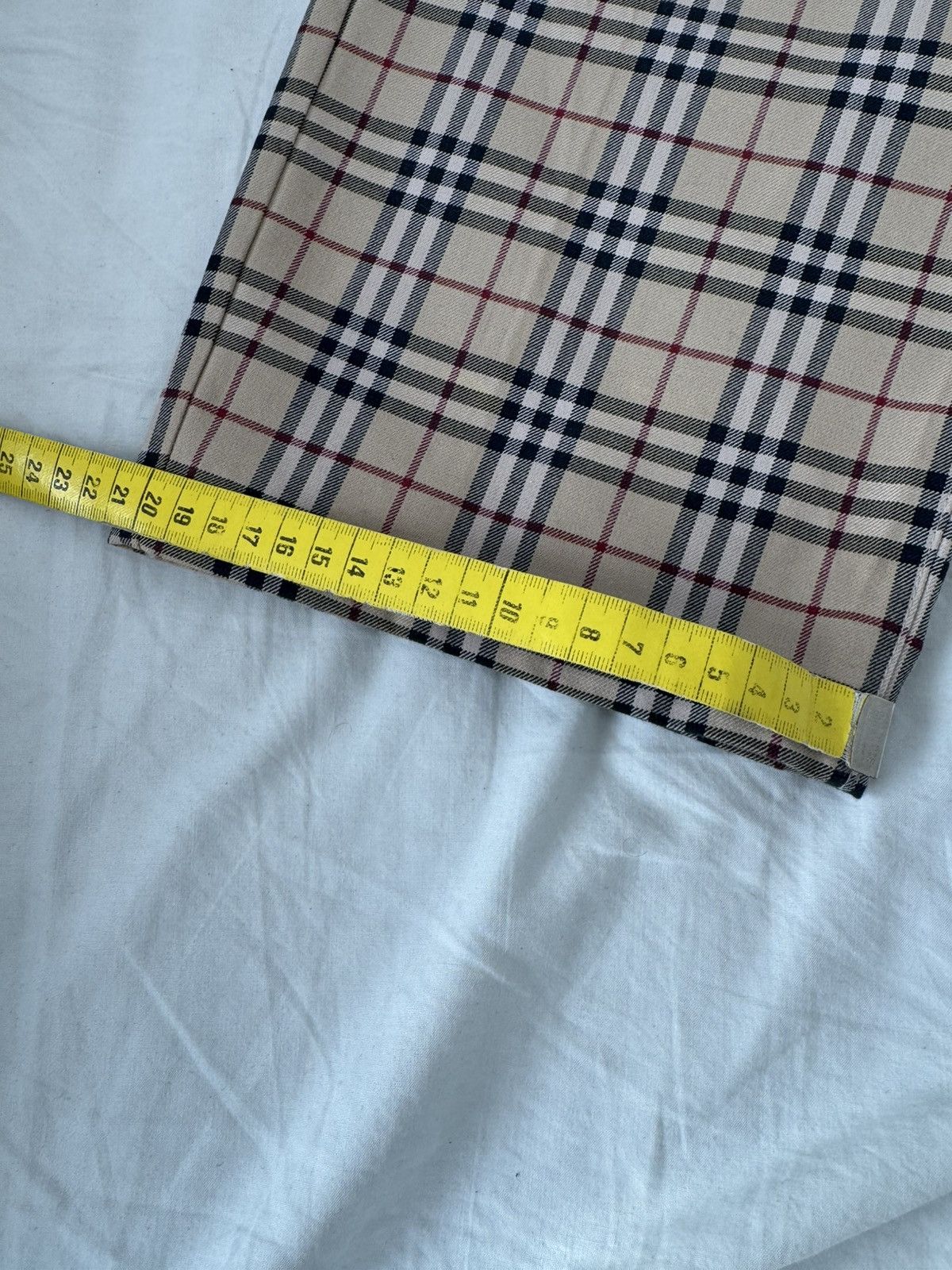 Burberry Vintage Burberry tartan trouswes Size 32" / US 10 / IT 46 - 7 Thumbnail