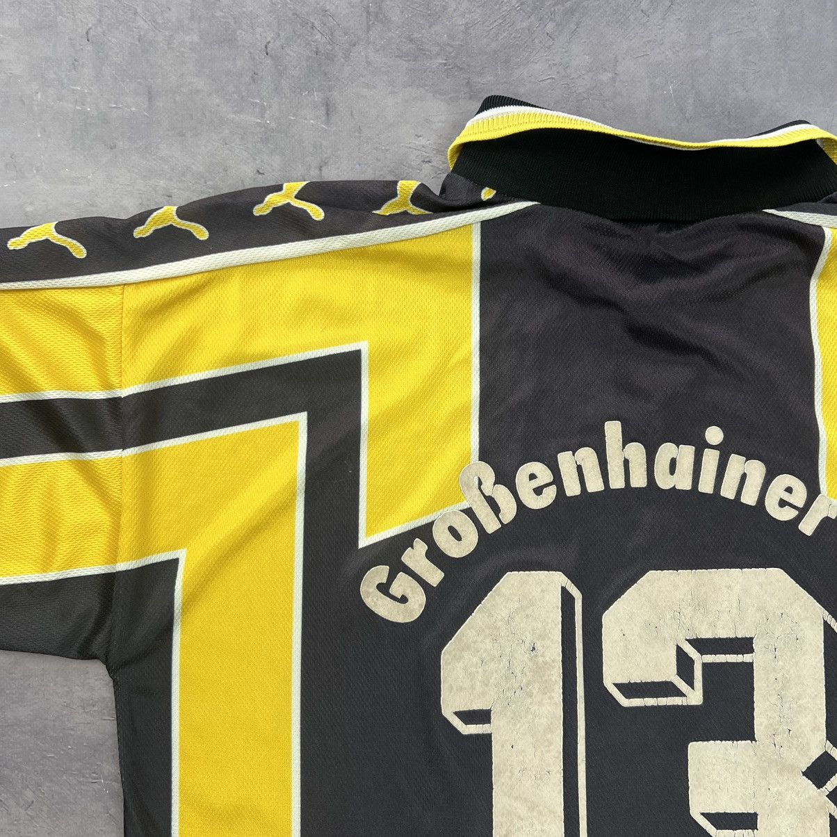 Puma Rare! Puma Grobenhainer FV 13 Soccer Jersey Shirt Sleeve 90s Size US L / EU 52-54 / 3 - 19 Thumbnail