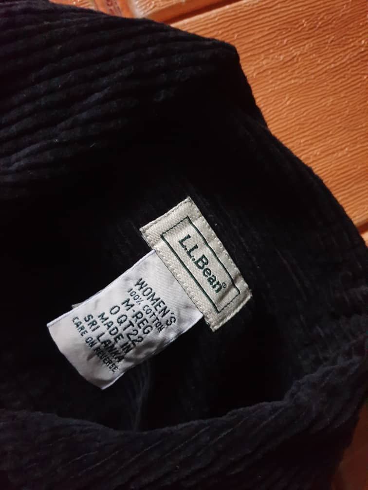 L.L. Bean L.L. BEAN Cudroy black colour button ups shirt Size M / US 6-8 / IT 42-44 - 2 Thumbnail