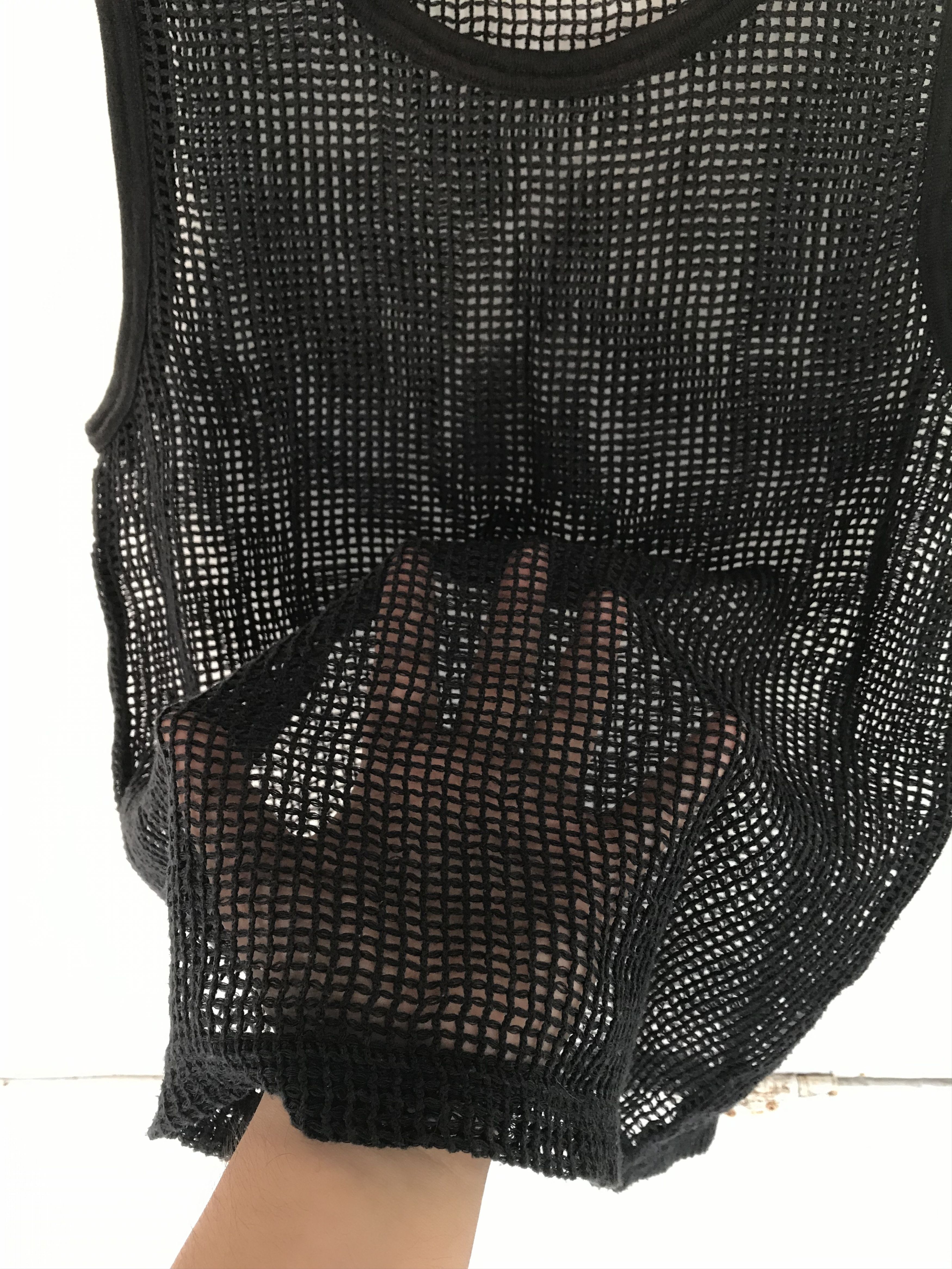 If Six Was Nine × Japanese Brand × PPFM Y2K PPFM Mesh Tanktop Size US M / EU 48-50 / 2 - 2 Thumbnail