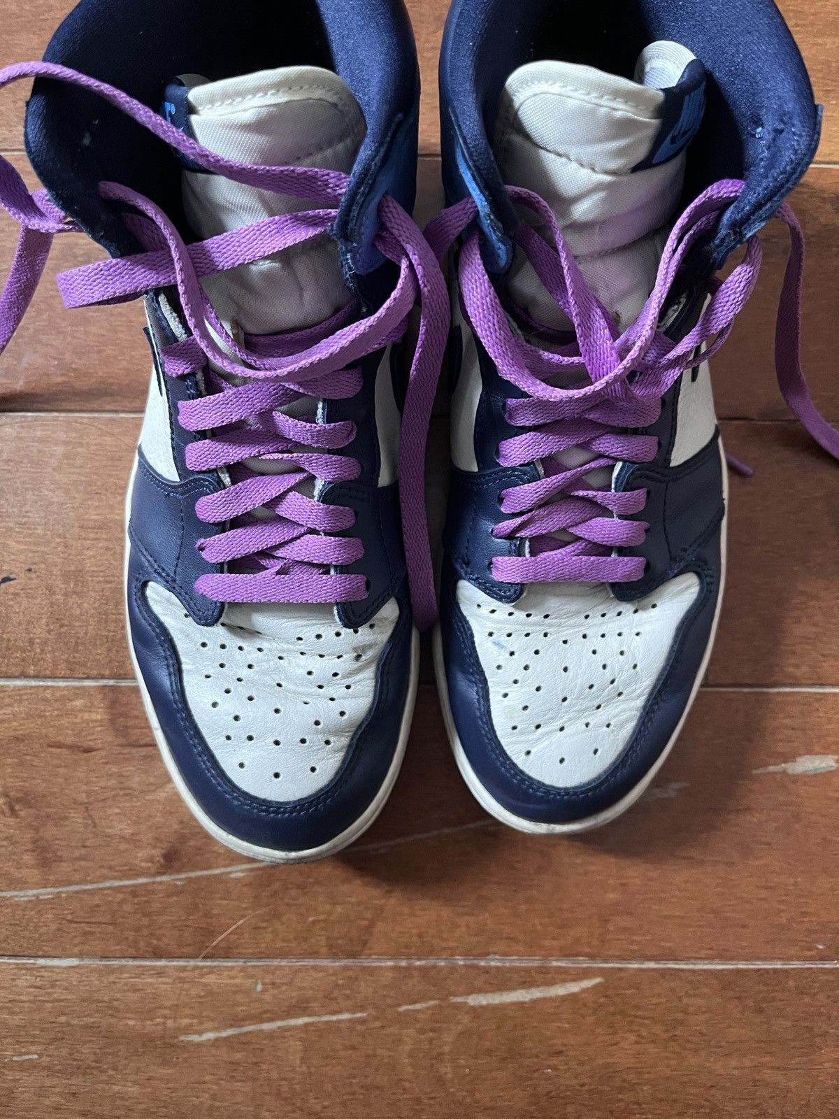Nike Air Jordan 1 Obsidian - sz 8US - used Size US 8 / EU 41 - 2 Thumbnail