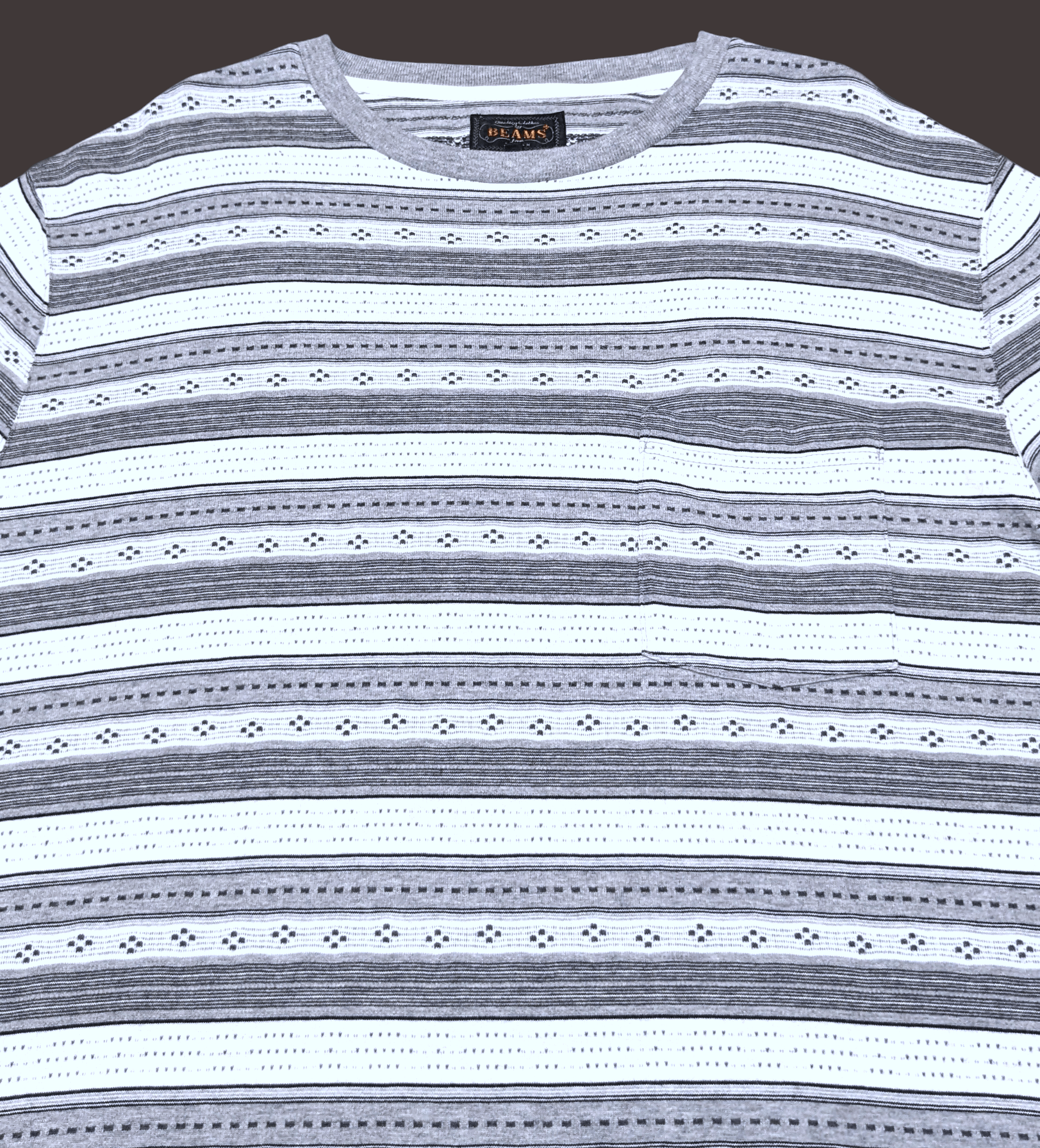 Beams Plus × Japanese Brand Japan Beam Plus Striped Beach T shirt Size US L / EU 52-54 / 3 - 2 Thumbnail