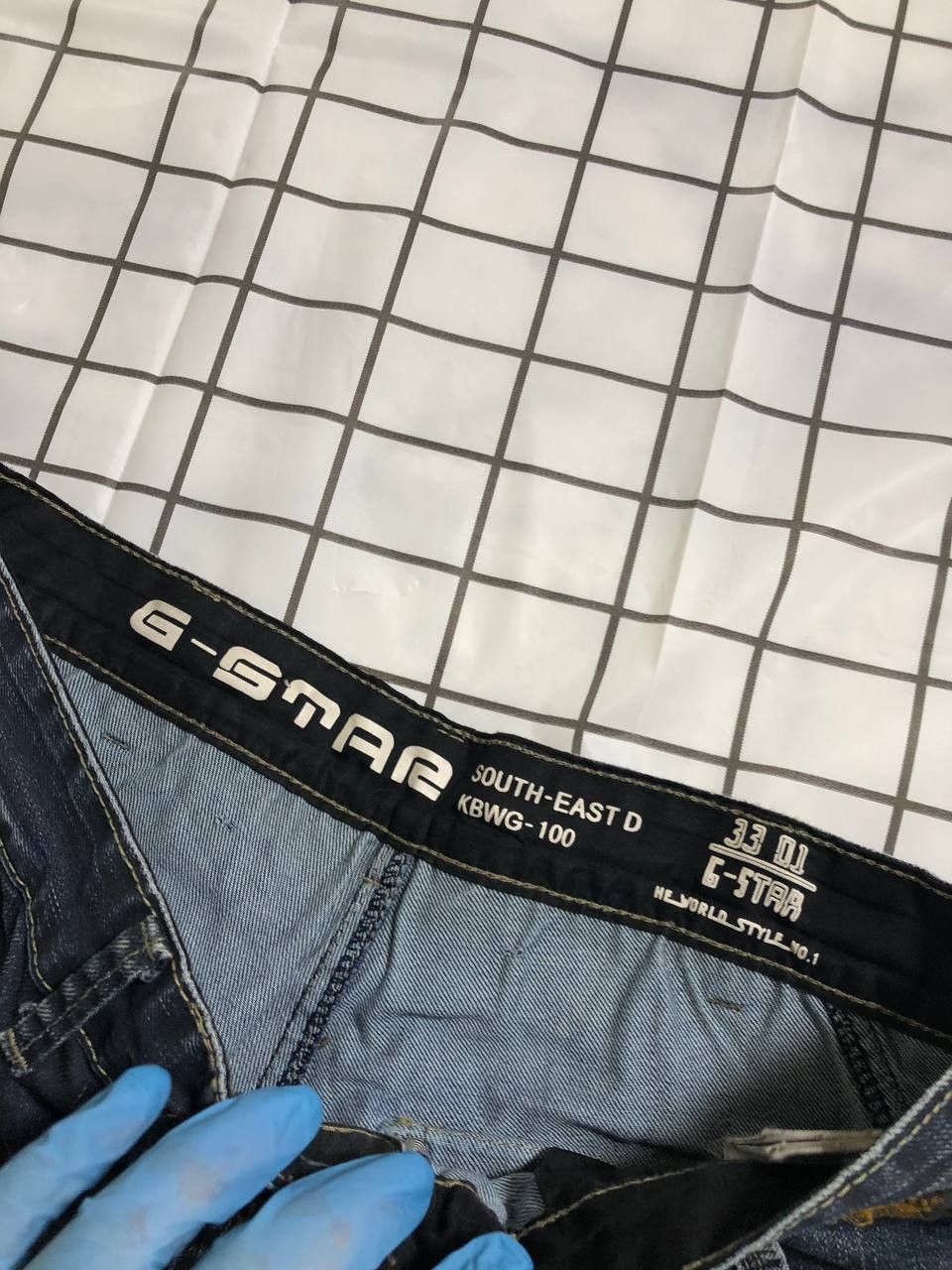 G-Star Vintage G Star Raw denim banana jeans distressed Size US 30 / EU 46 - 15 Thumbnail