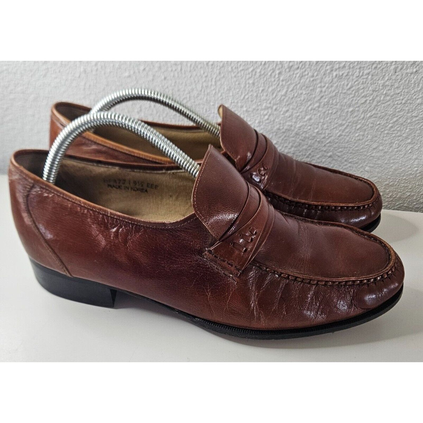 Other Jarman Men's Shelter Leather Loafers Brown Size 9.5 Size US 9.5 / EU 42-43 - 1 Thumbnail