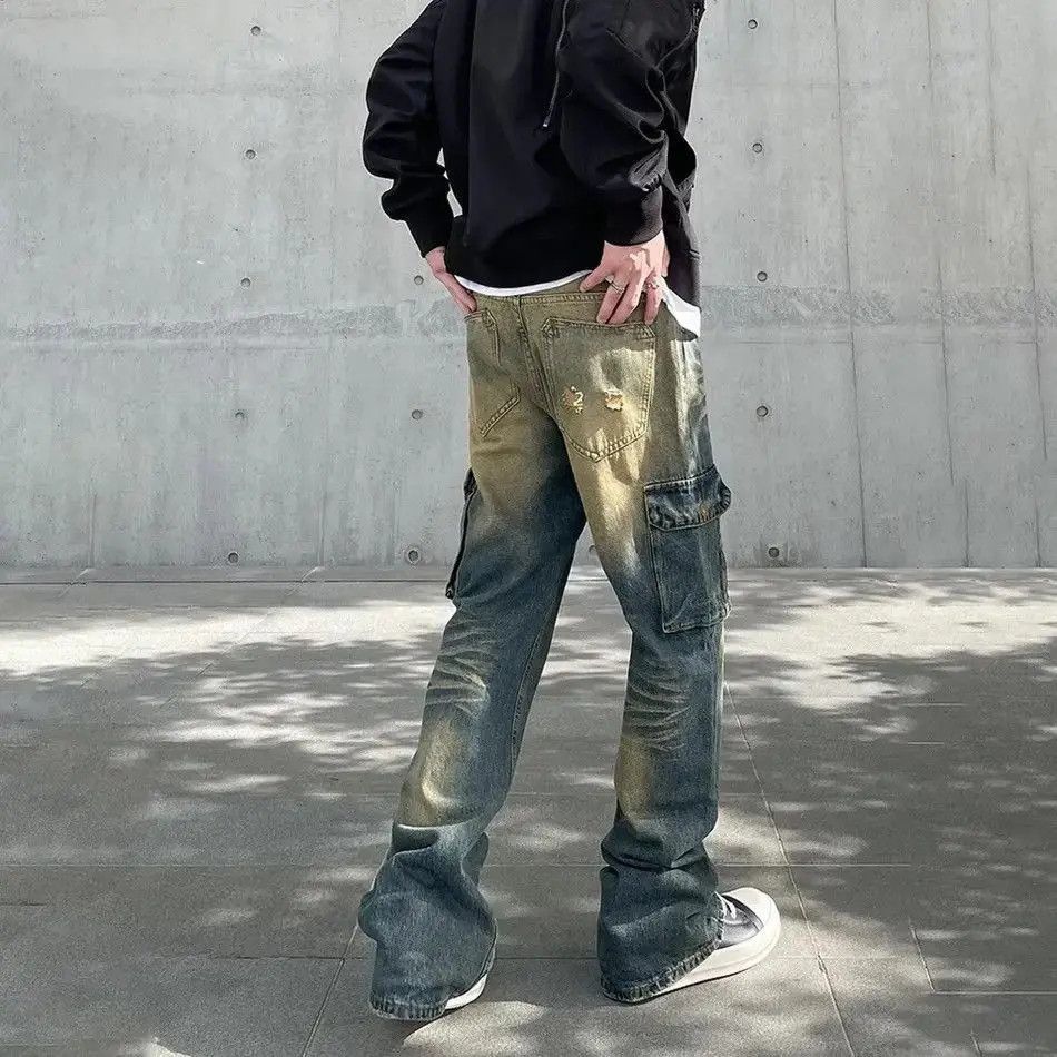 Japanese Brand Baggy Streetwear Trousers High Street Casual Size US 32 / EU 48 - 3 Thumbnail