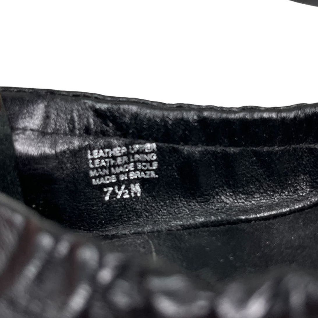 Tory Burch Tory Burch Ballet Flats Black 7.5 Leather Flaw Size US 7.5 / IT 37.5 - 13 Thumbnail
