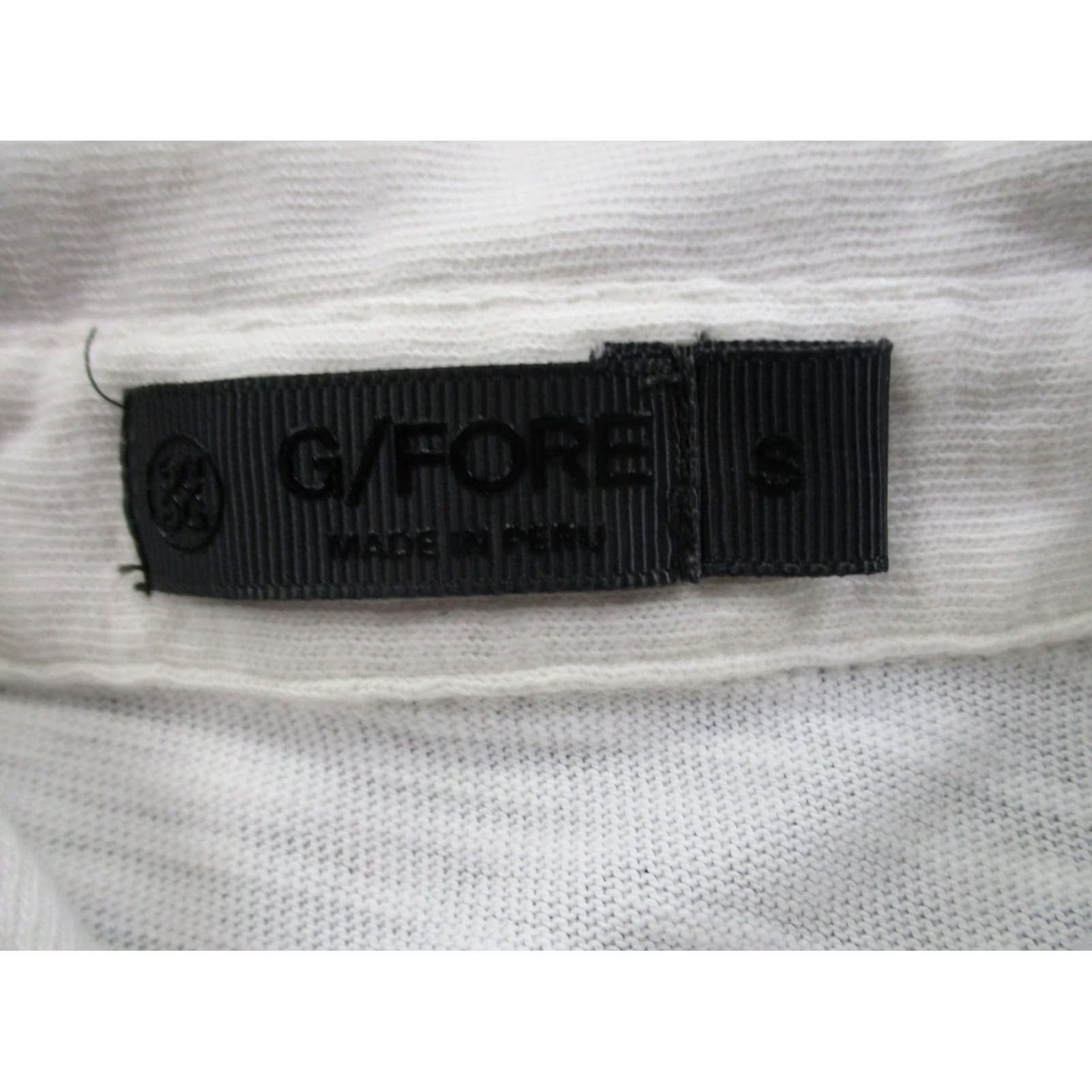 G/FORE G/Fore Shirt Mens S White Polo Golf Casual Stretch Size US S / EU 44-46 / 1 - 6 Thumbnail