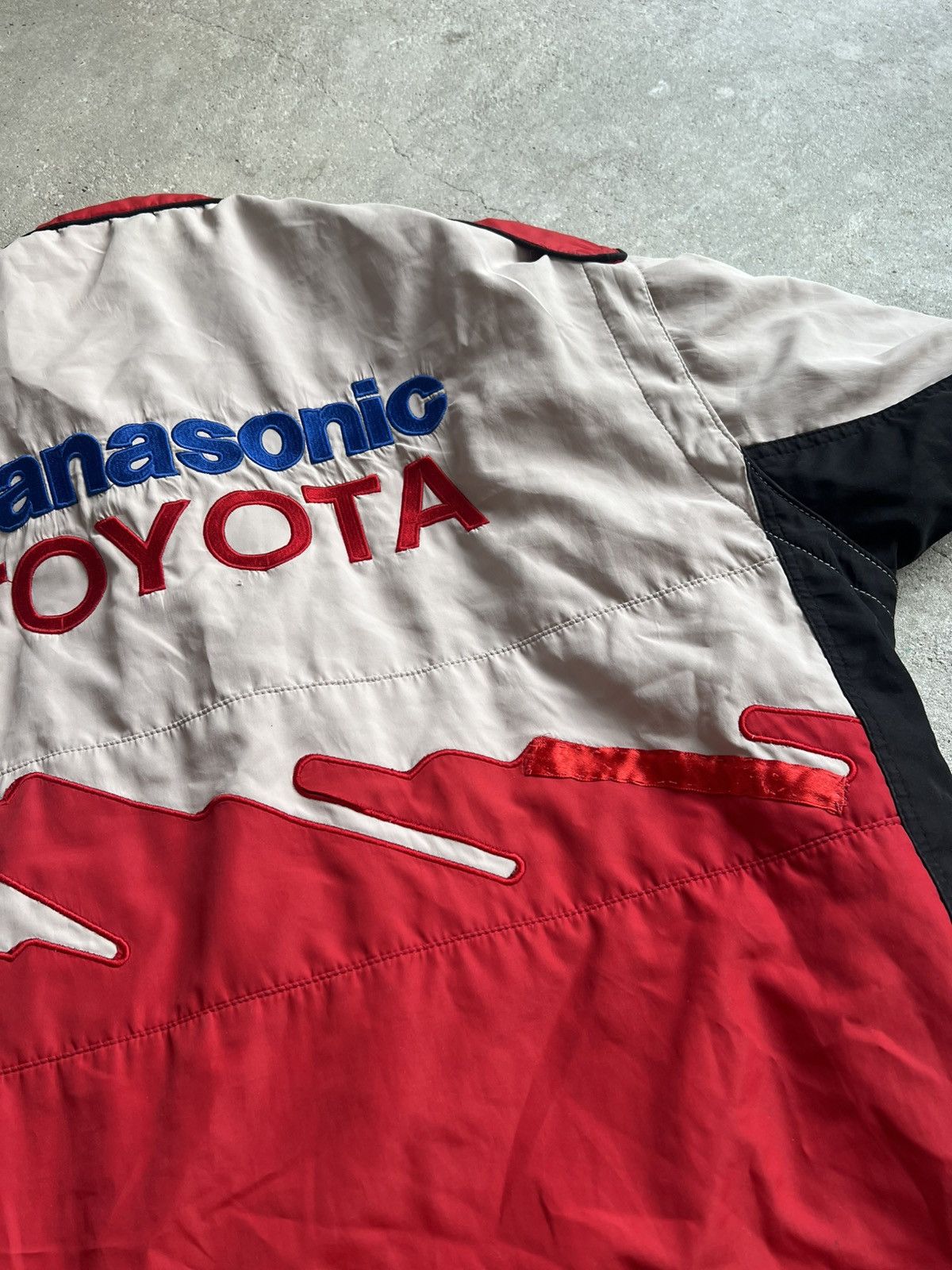 Vintage Vintage Racing jacket Tayota panasonic Michelin Size US L / EU 52-54 / 3 - 10 Thumbnail